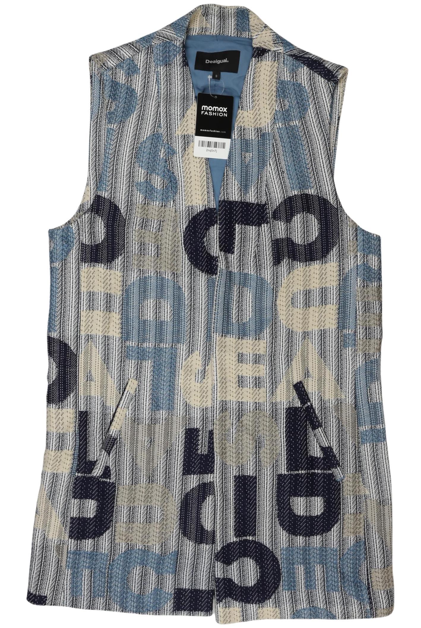 

Desigual Damen Weste, blau, Gr. 36