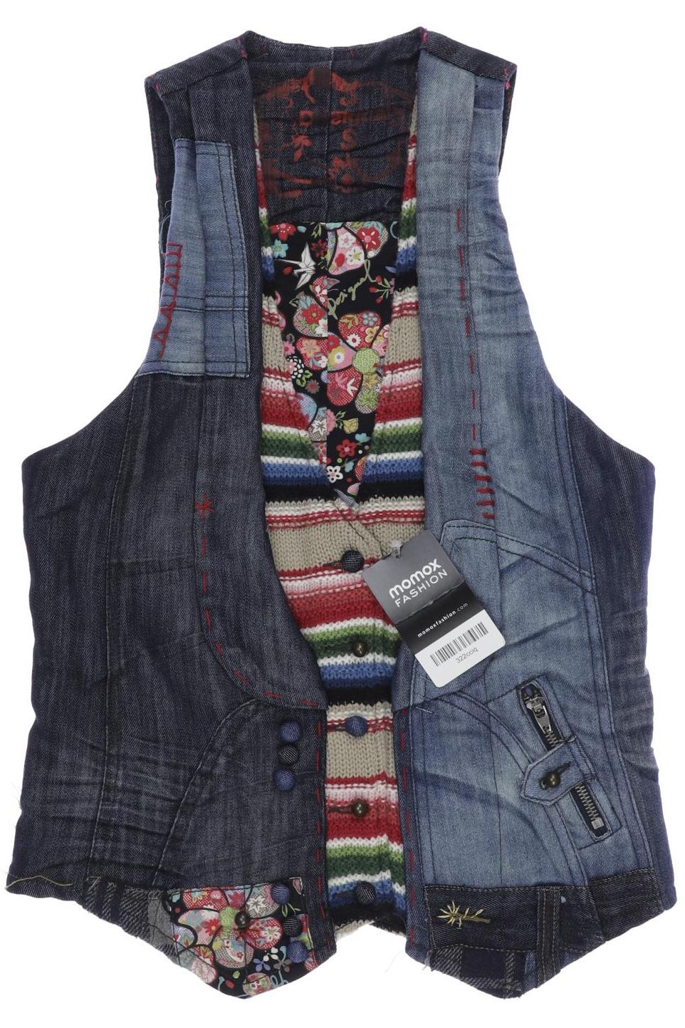 

Desigual Damen Weste, mehrfarbig, Gr. 36