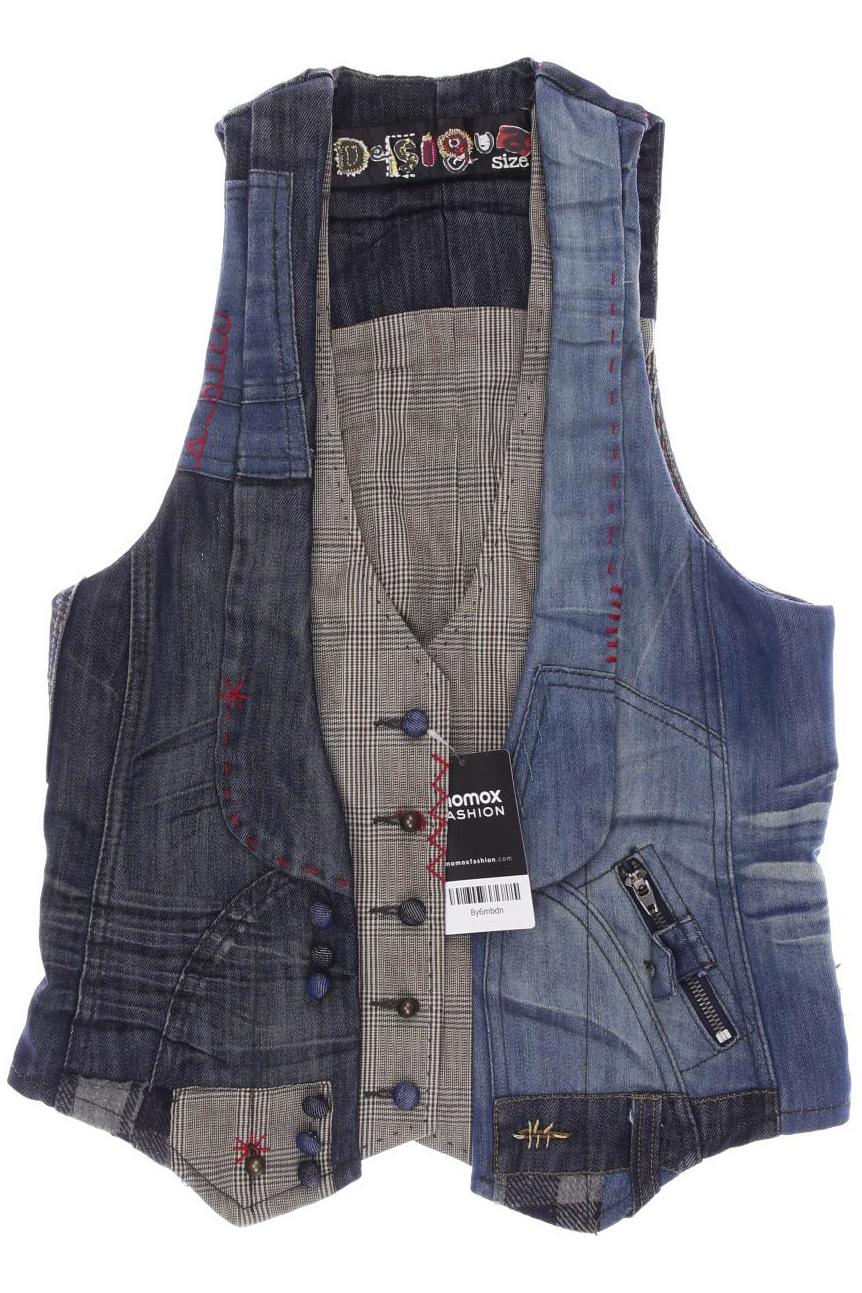 

Desigual Damen Weste, mehrfarbig, Gr. 36