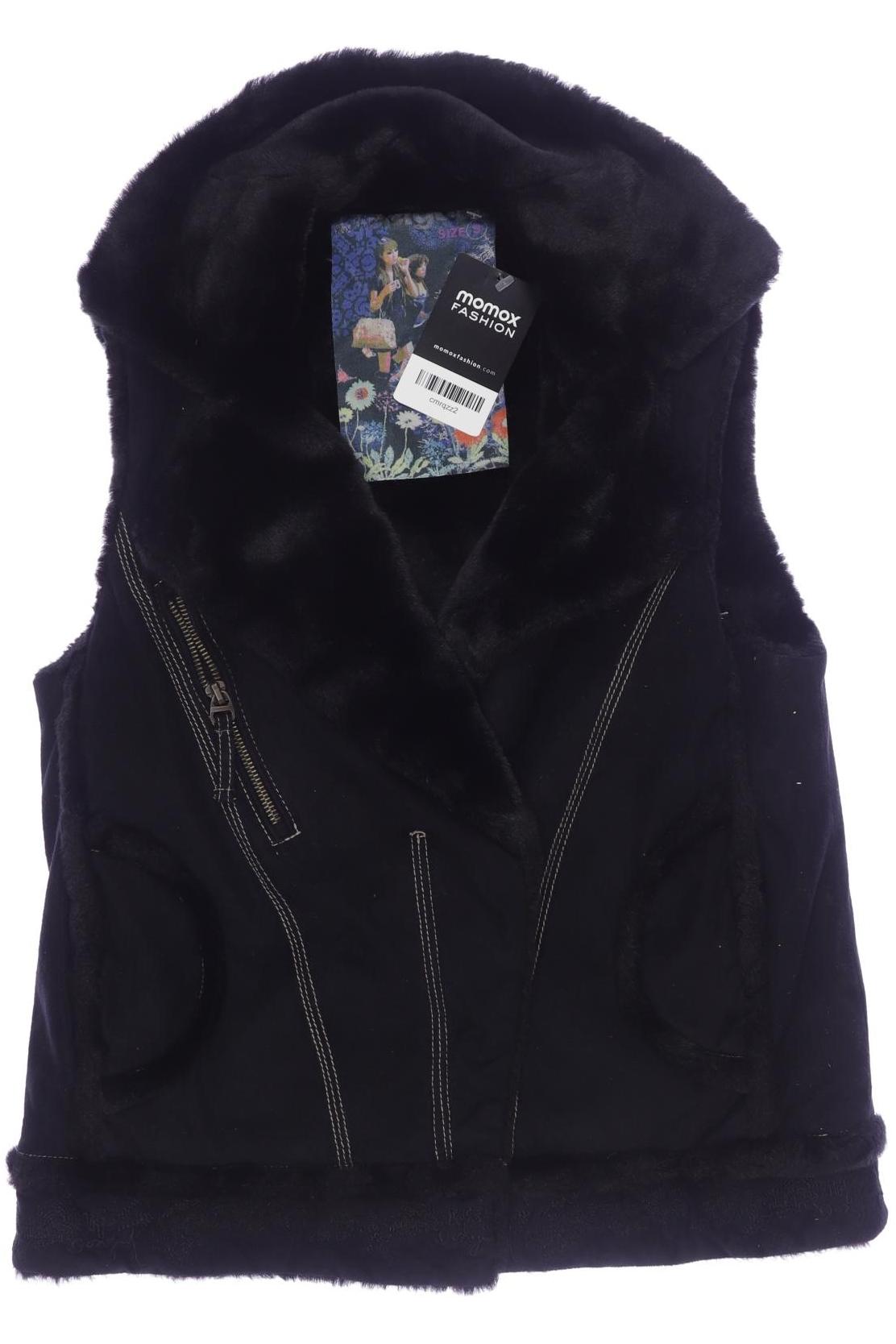 

Desigual Damen Weste, schwarz, Gr. 36