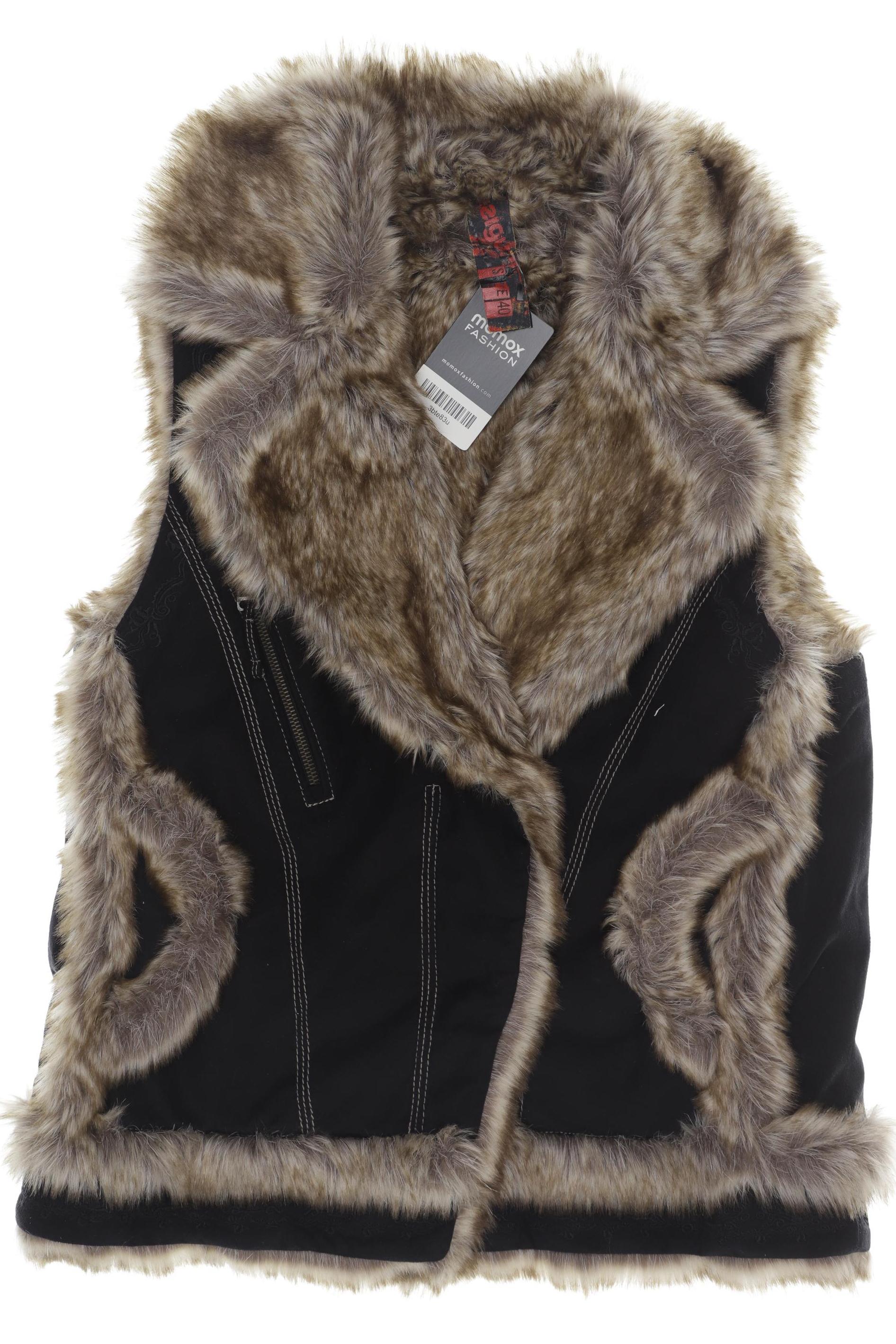 

Desigual Damen Weste, schwarz