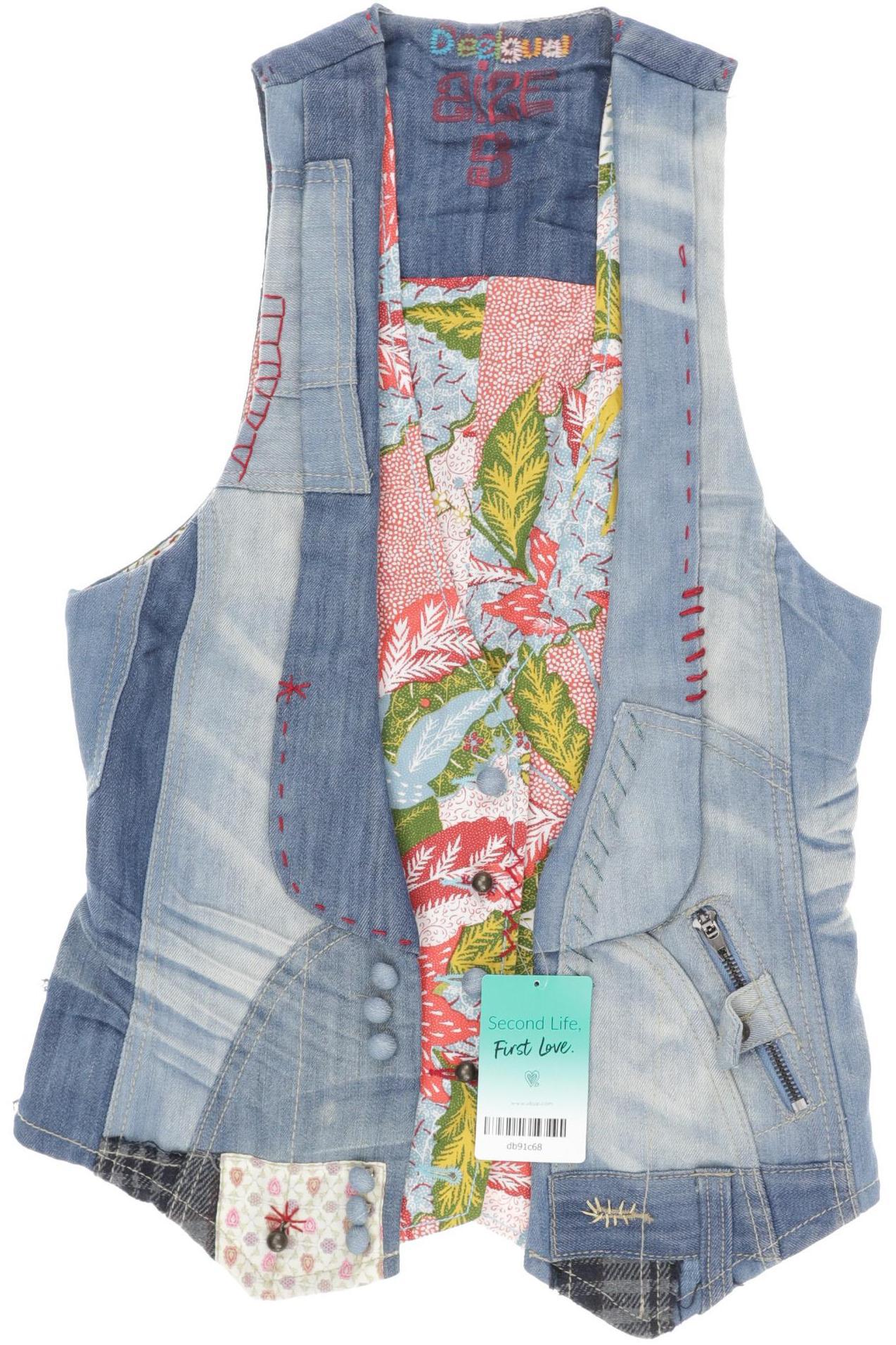 

Desigual Damen Weste, blau, Gr.