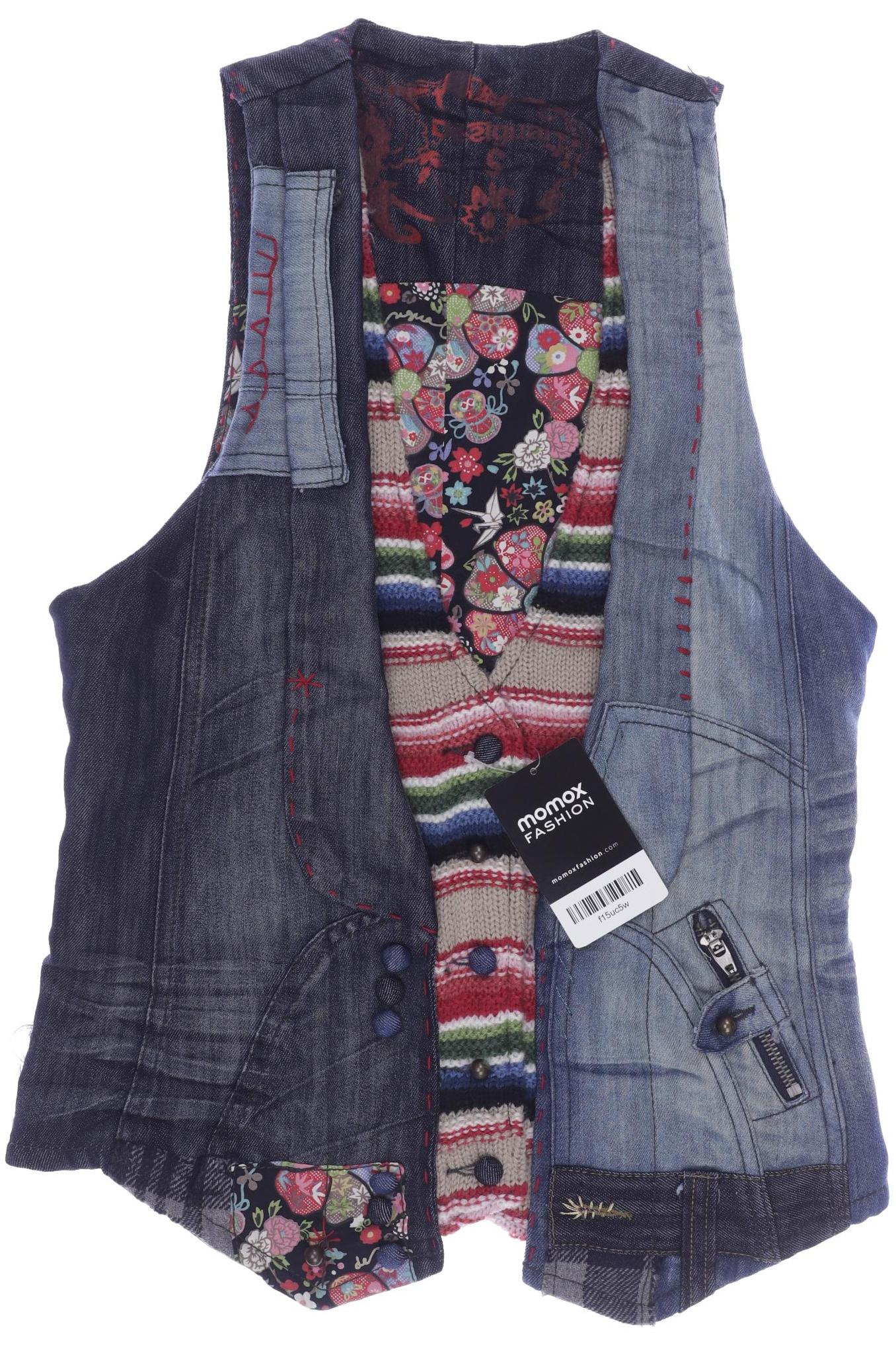 

Desigual Damen Weste, blau