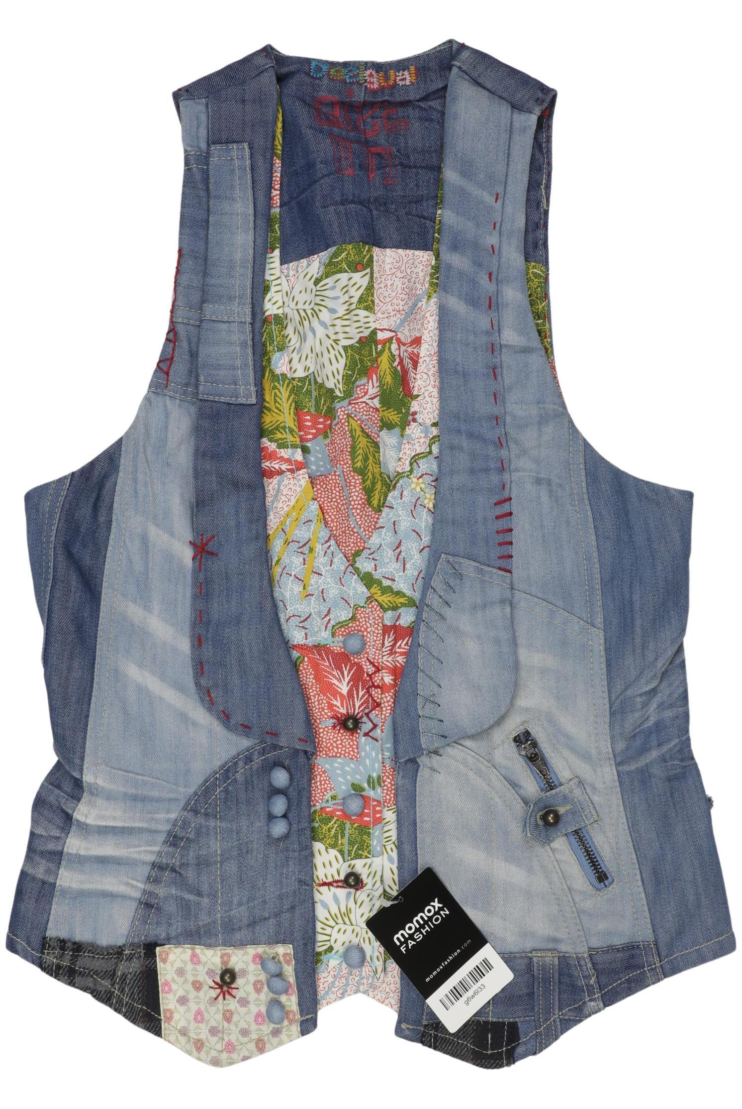 

Desigual Damen Weste, blau, Gr. 38