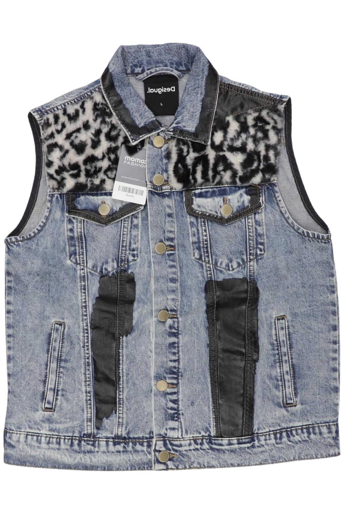 

Desigual Damen Weste, blau, Gr. 42