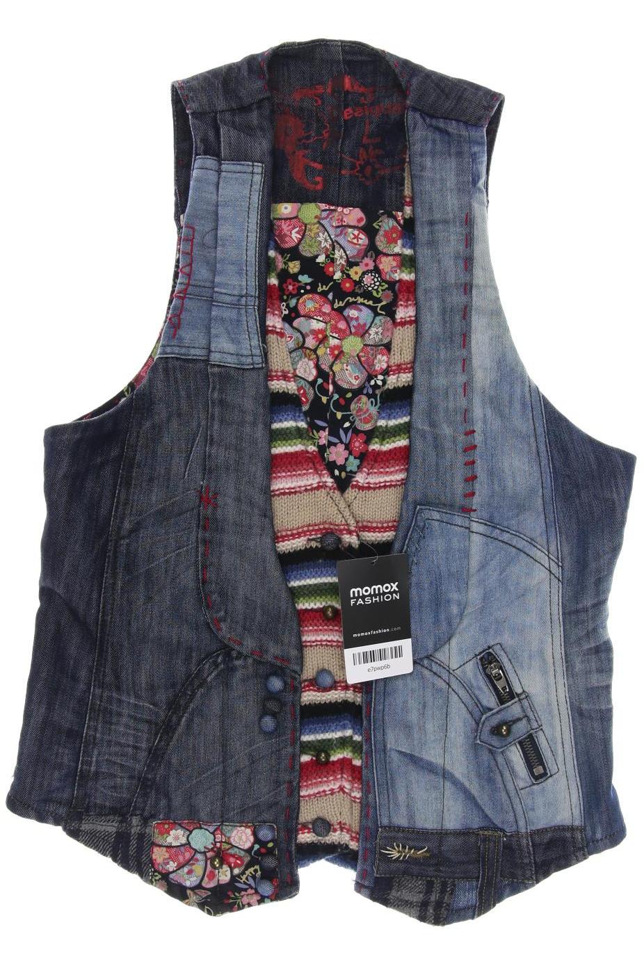 

Desigual Damen Weste, blau, Gr. 42