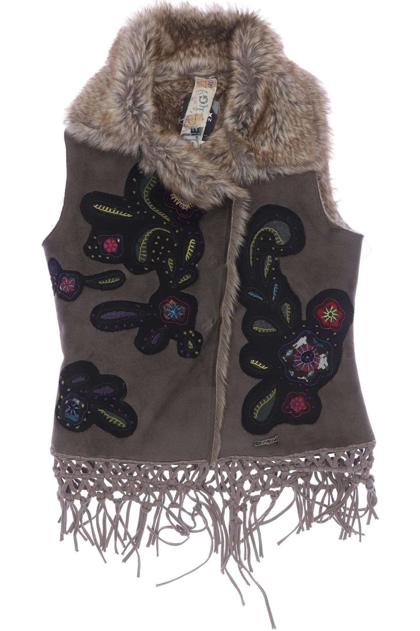 

Desigual Damen Weste, grau, Gr. 42