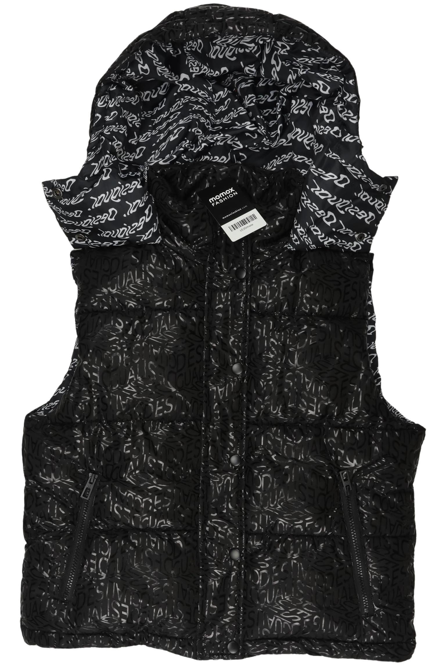 

Desigual Damen Weste, schwarz, Gr. 38
