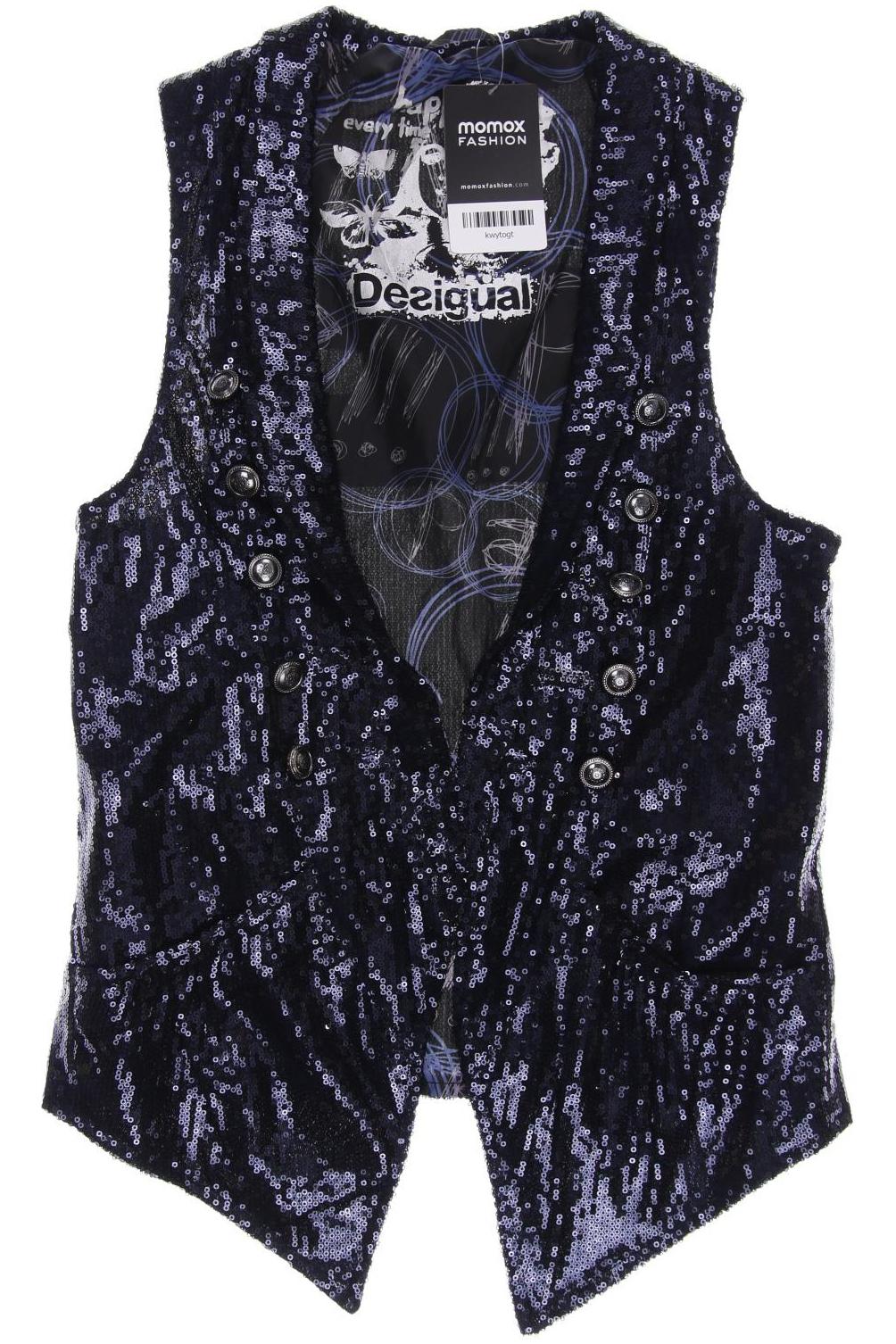 

Desigual Damen Weste, marineblau