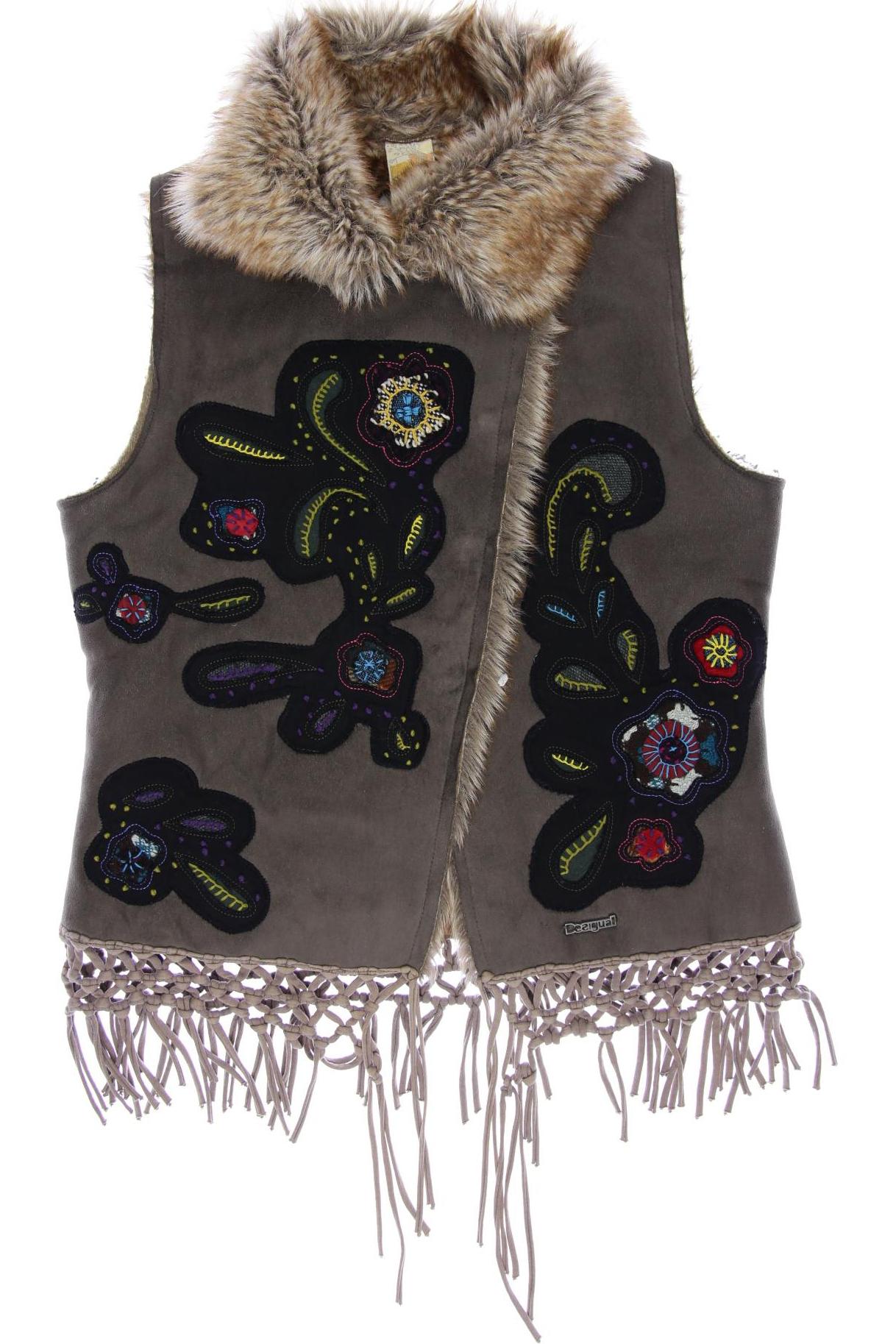 

Desigual Damen Weste, braun, Gr. 42
