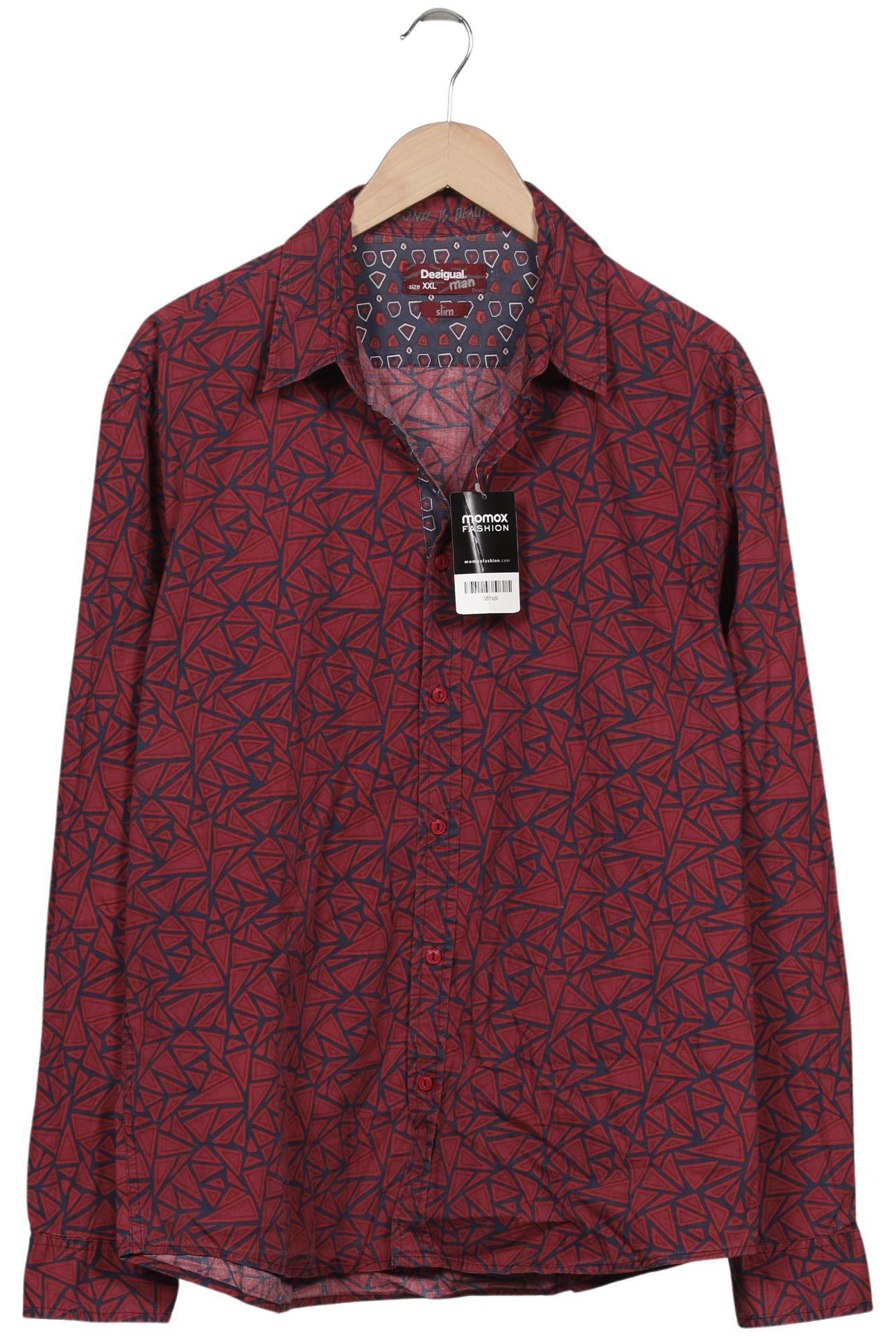 

Desigual Herren Hemd, rot, Gr. 56