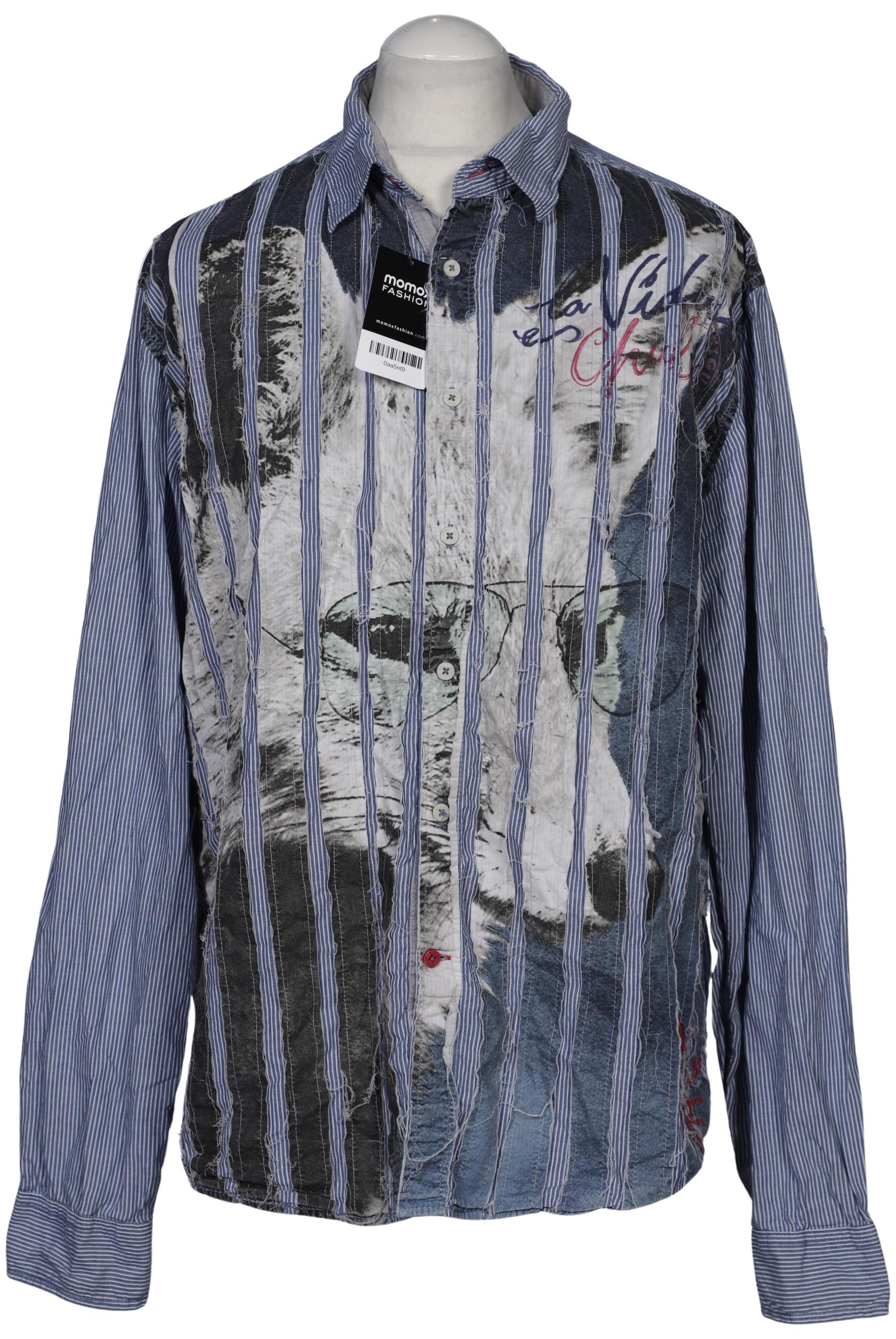 

Desigual Herren Hemd, blau, Gr. 56