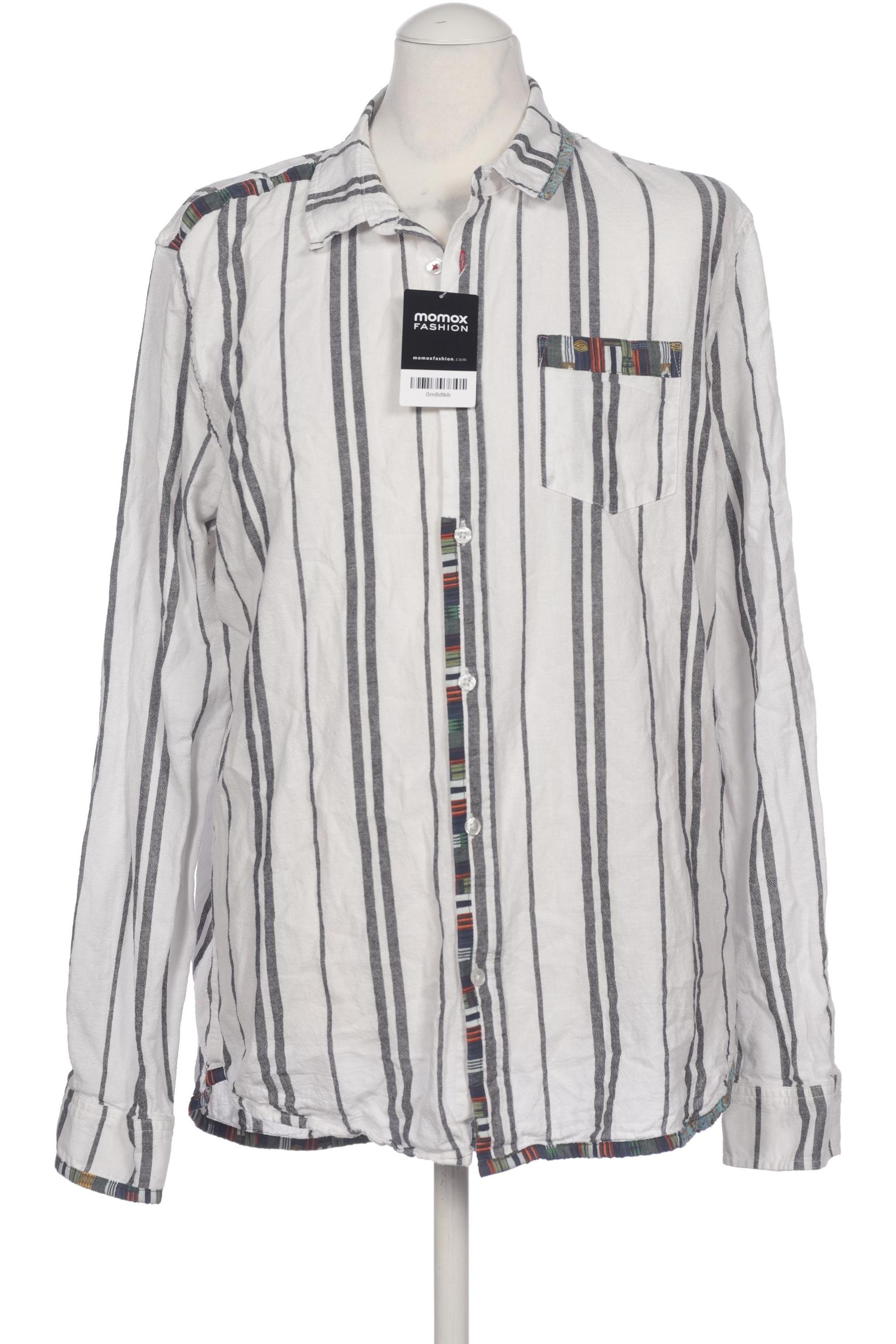 

Desigual Herren Hemd, weiß, Gr. 52
