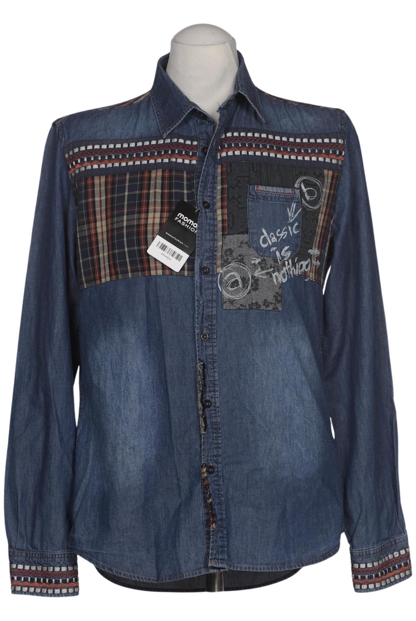 

Desigual Herren Hemd, marineblau, Gr. 48