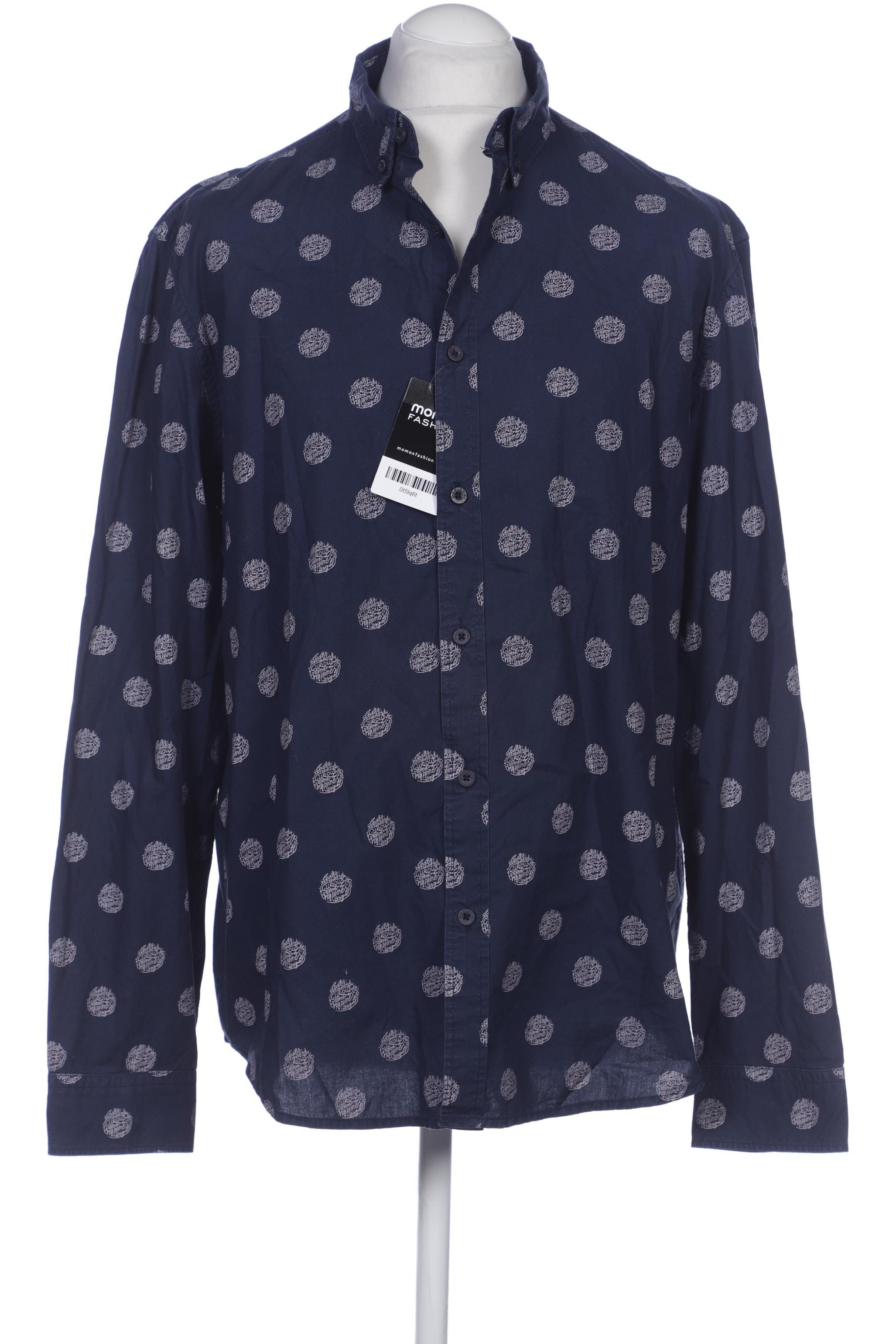 

Desigual Herren Hemd, marineblau, Gr. 54
