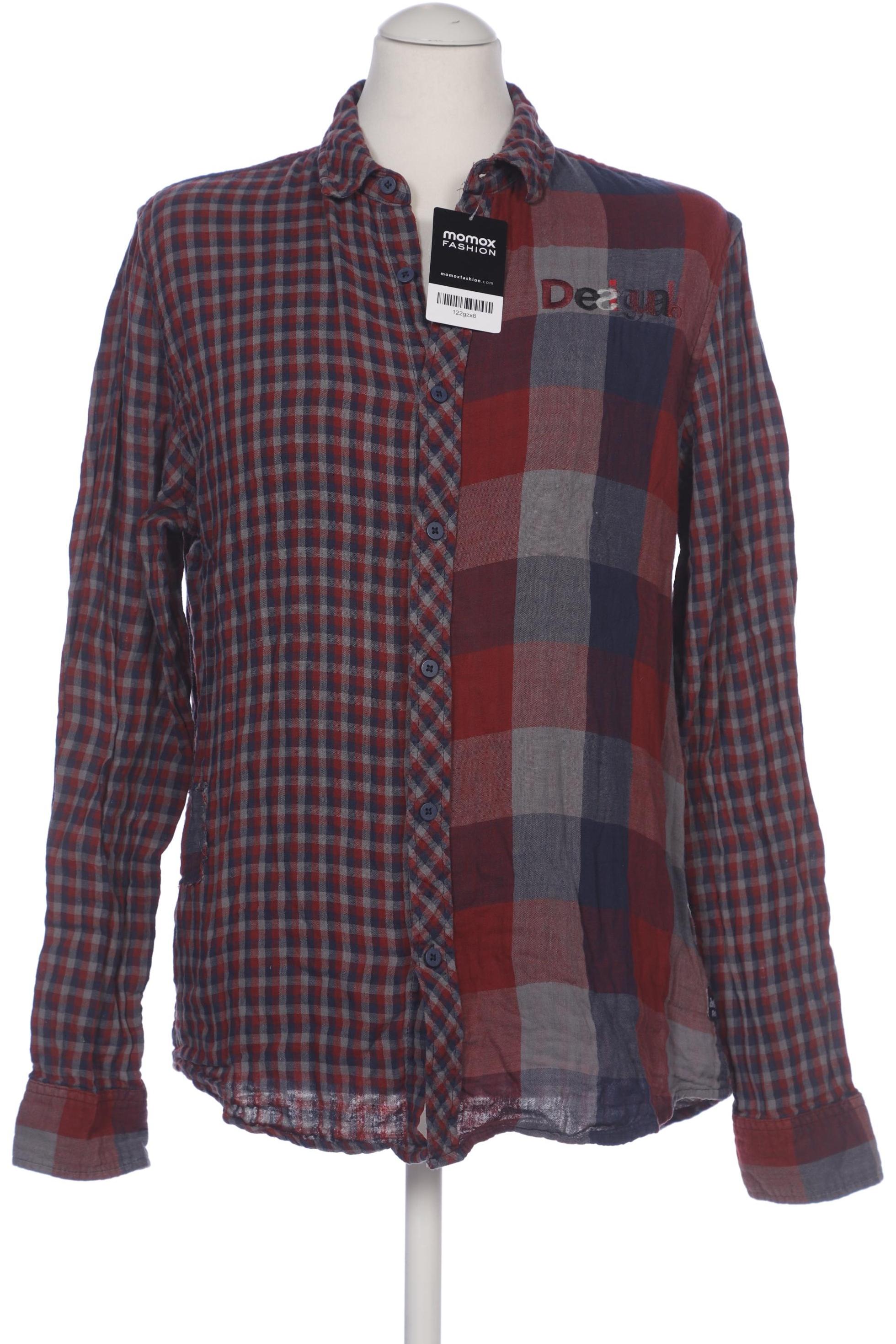 

Desigual Herren Hemd, bordeaux, Gr. 52