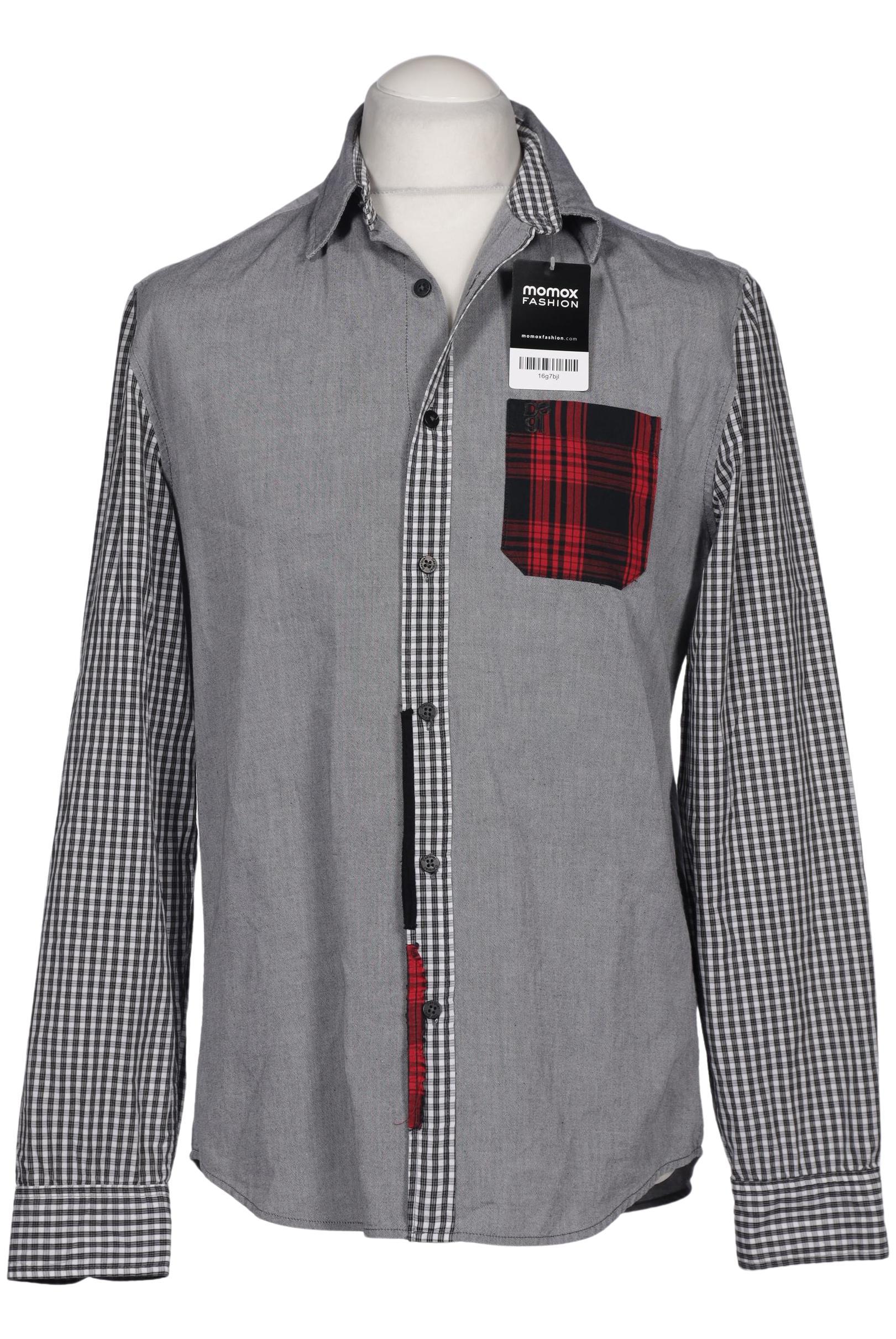 

Desigual Herren Hemd, grau, Gr. 52