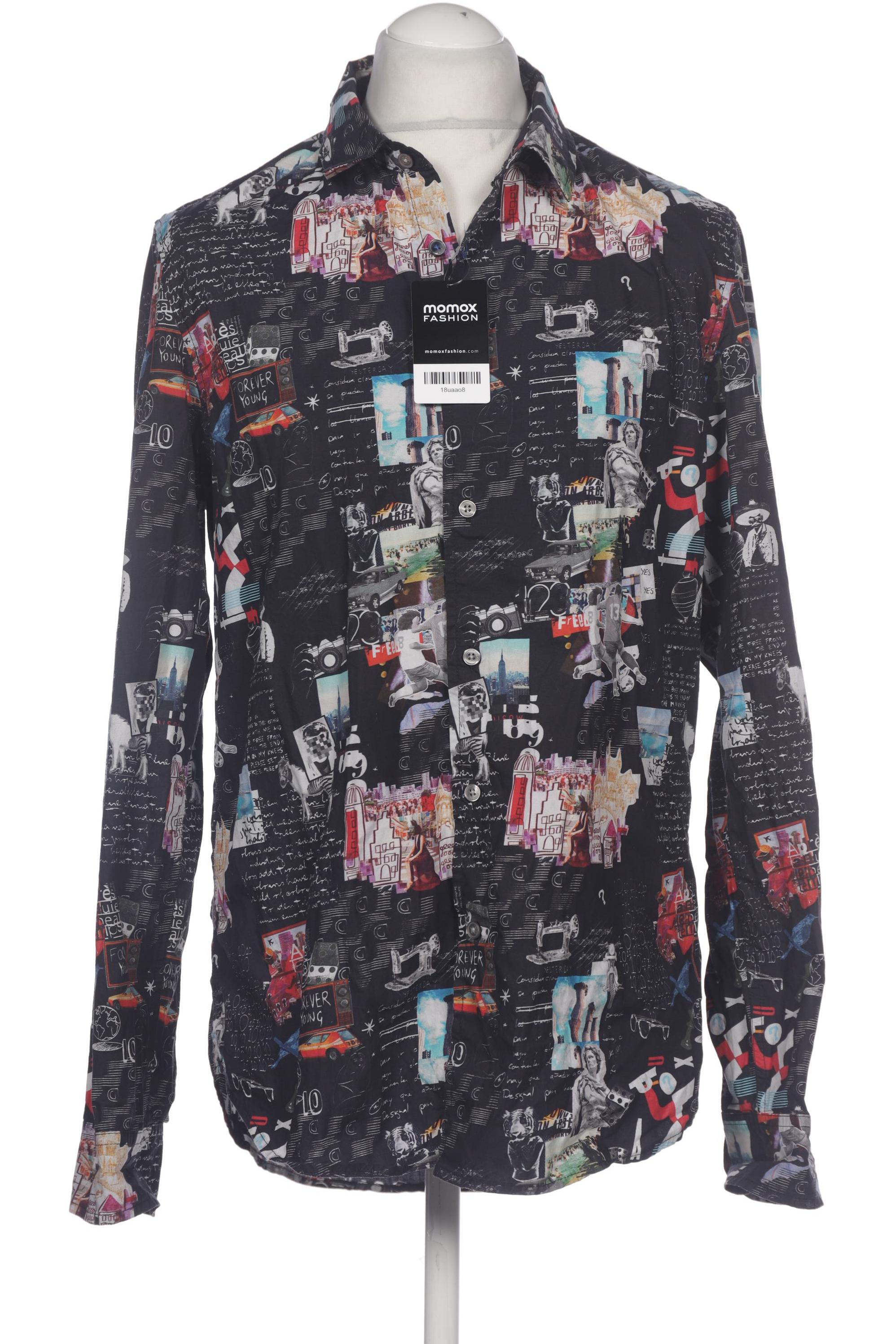 

Desigual Herren Hemd, schwarz, Gr. 52