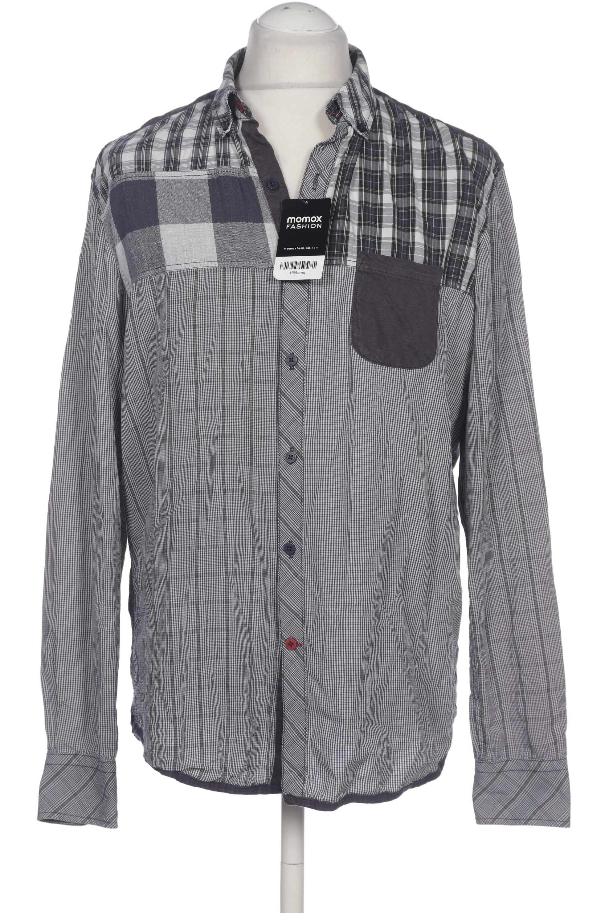 

Desigual Herren Hemd, grau, Gr. 54