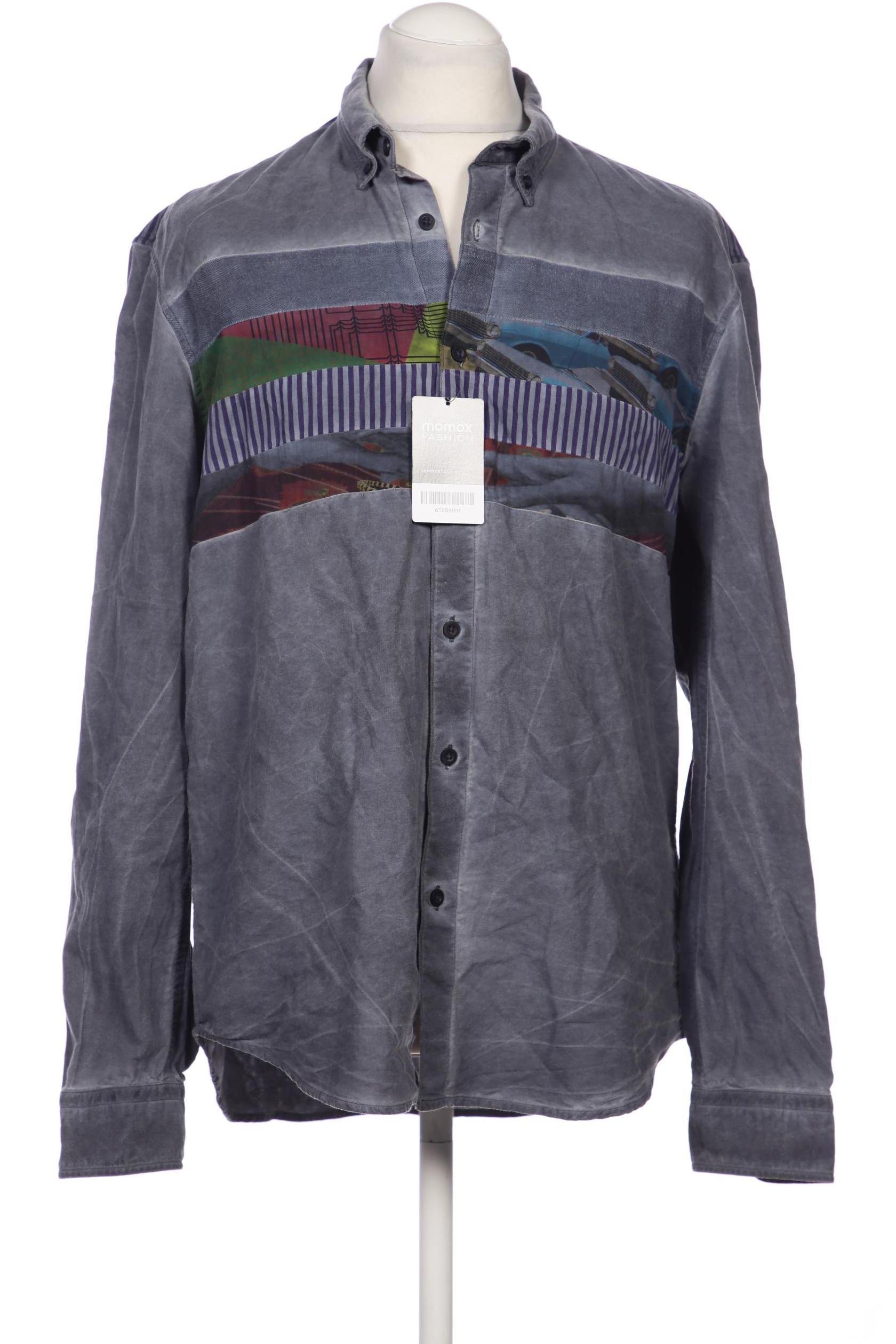 

Desigual Herren Hemd, grau, Gr. 54