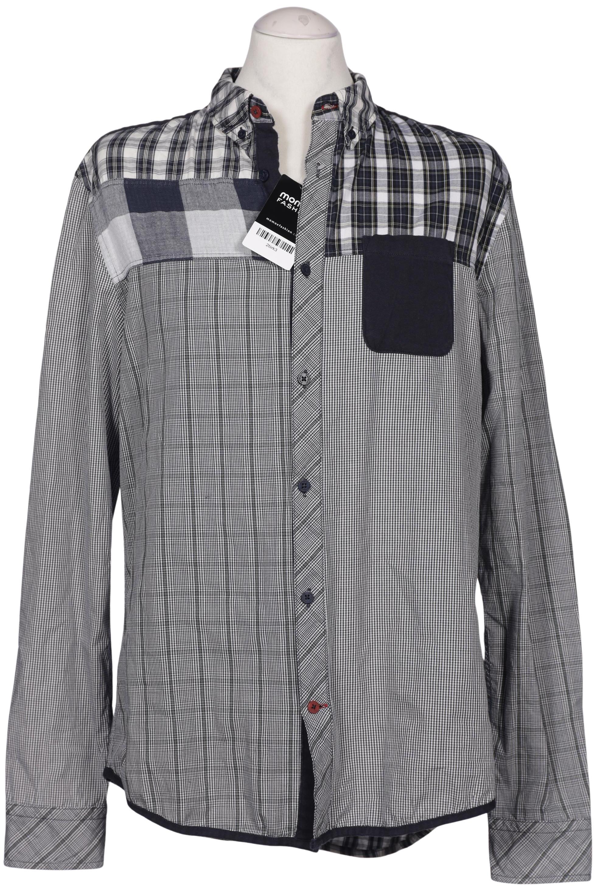 

Desigual Herren Hemd, grau, Gr. 52