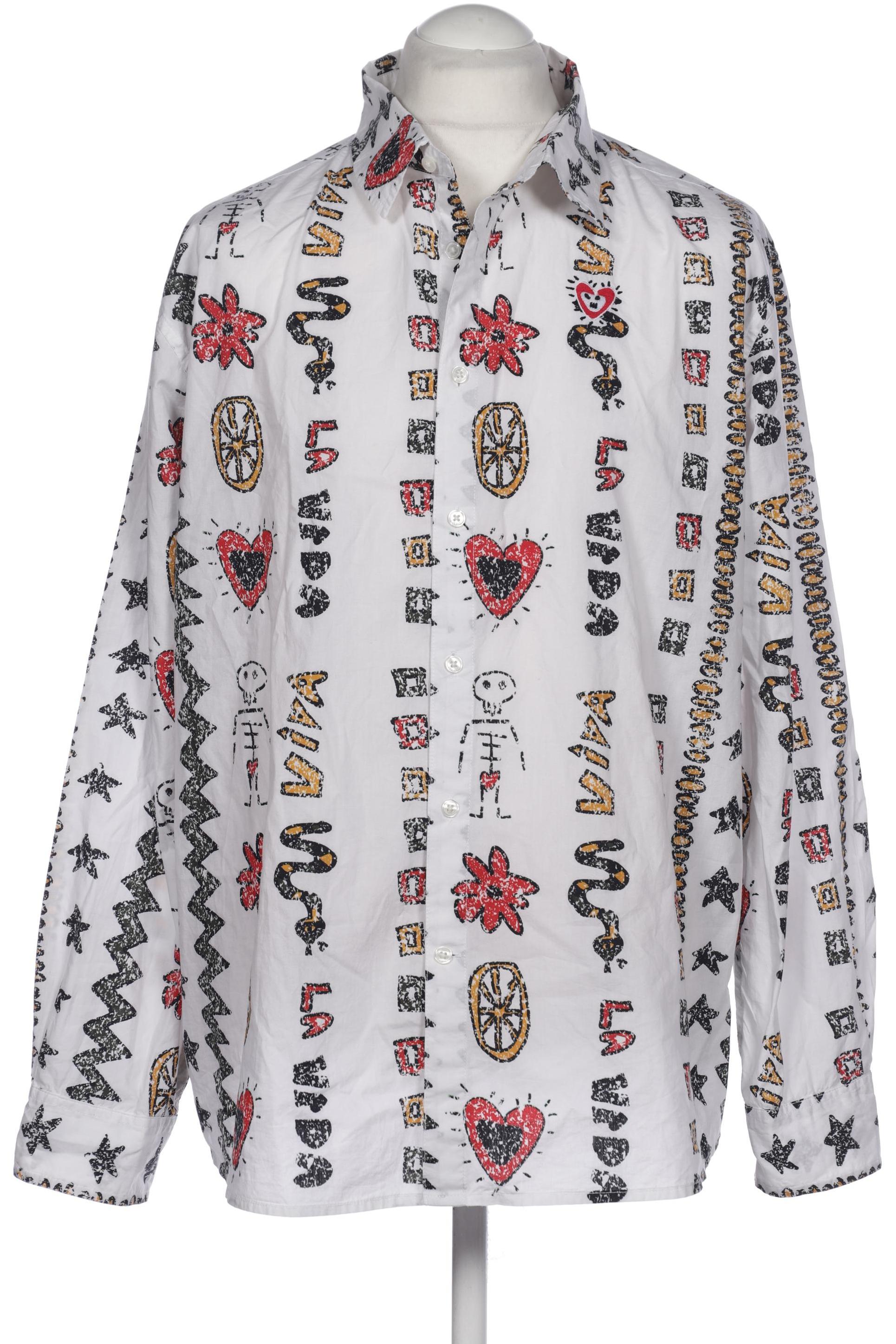 

Desigual Herren Hemd, weiß, Gr. 52