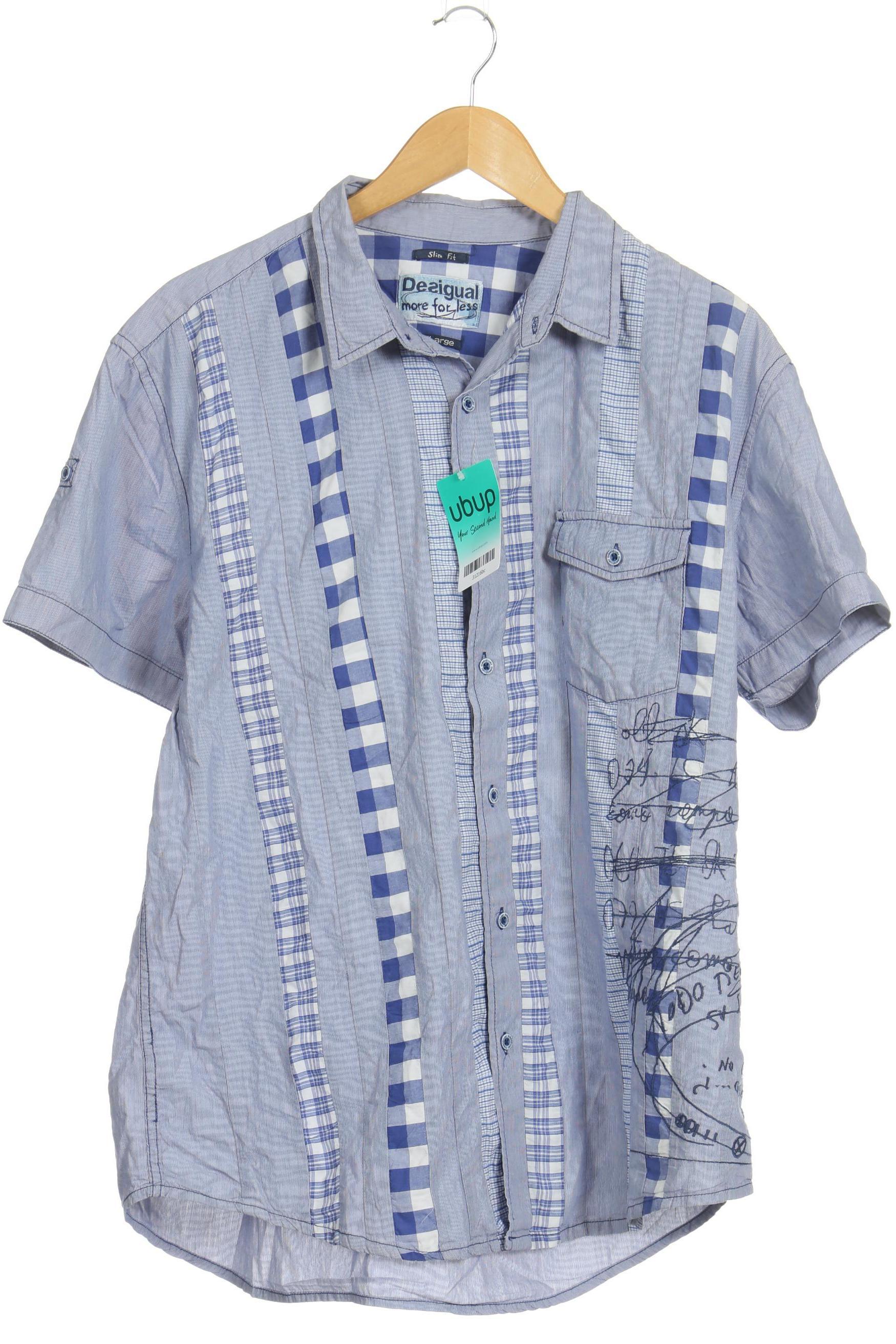

Desigual Herren Hemd, blau, Gr.