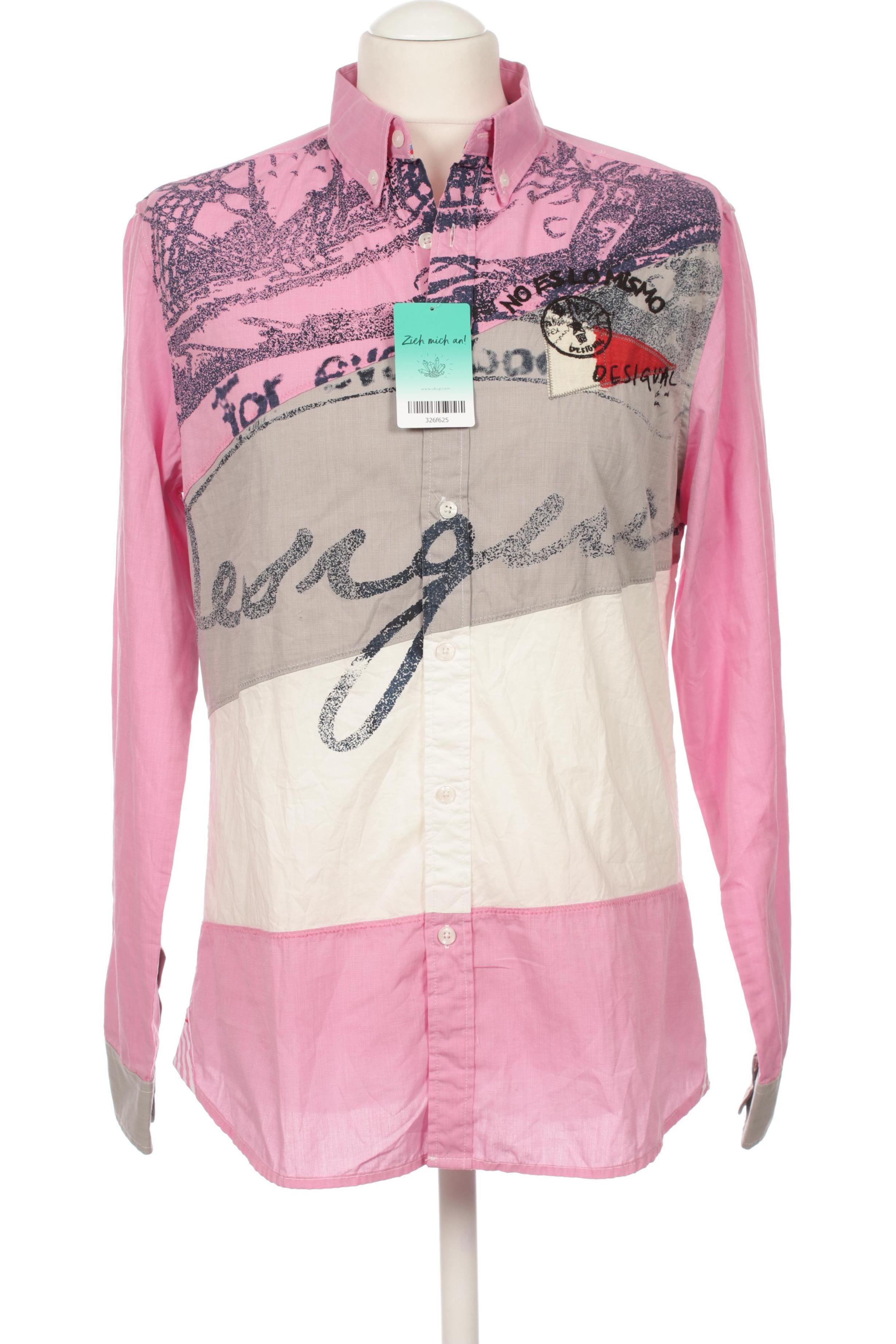 

Desigual Herren Hemd, pink, Gr.