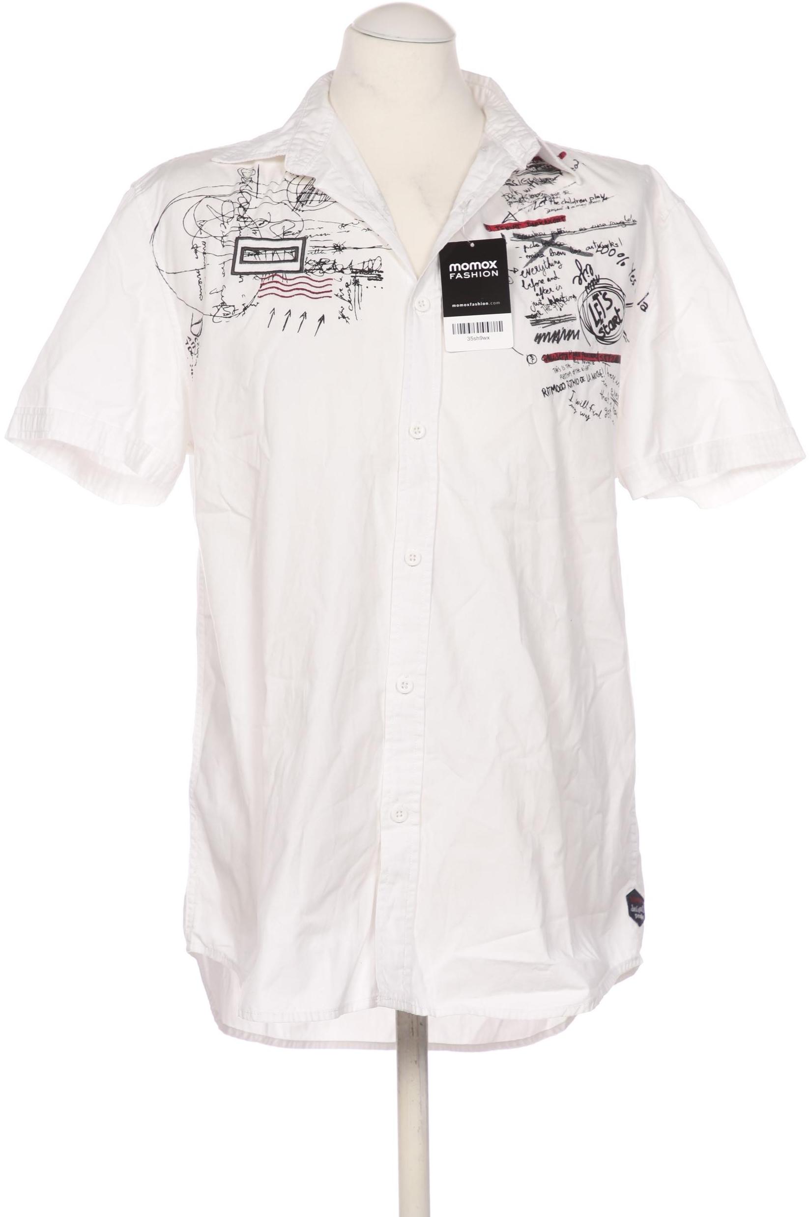 

Desigual Herren Hemd, weiß, Gr. 52