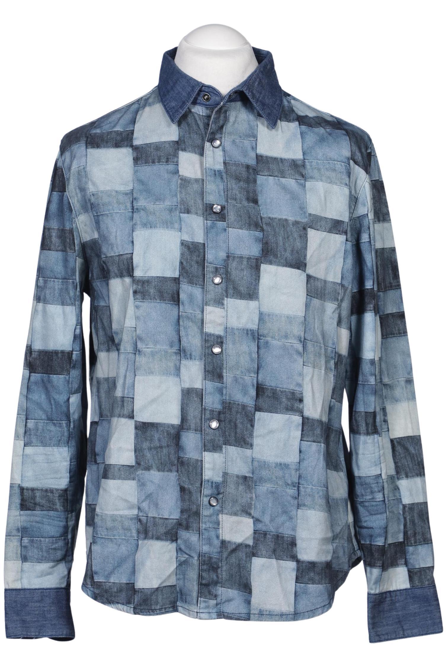 

Desigual Herren Hemd, hellblau, Gr. 52