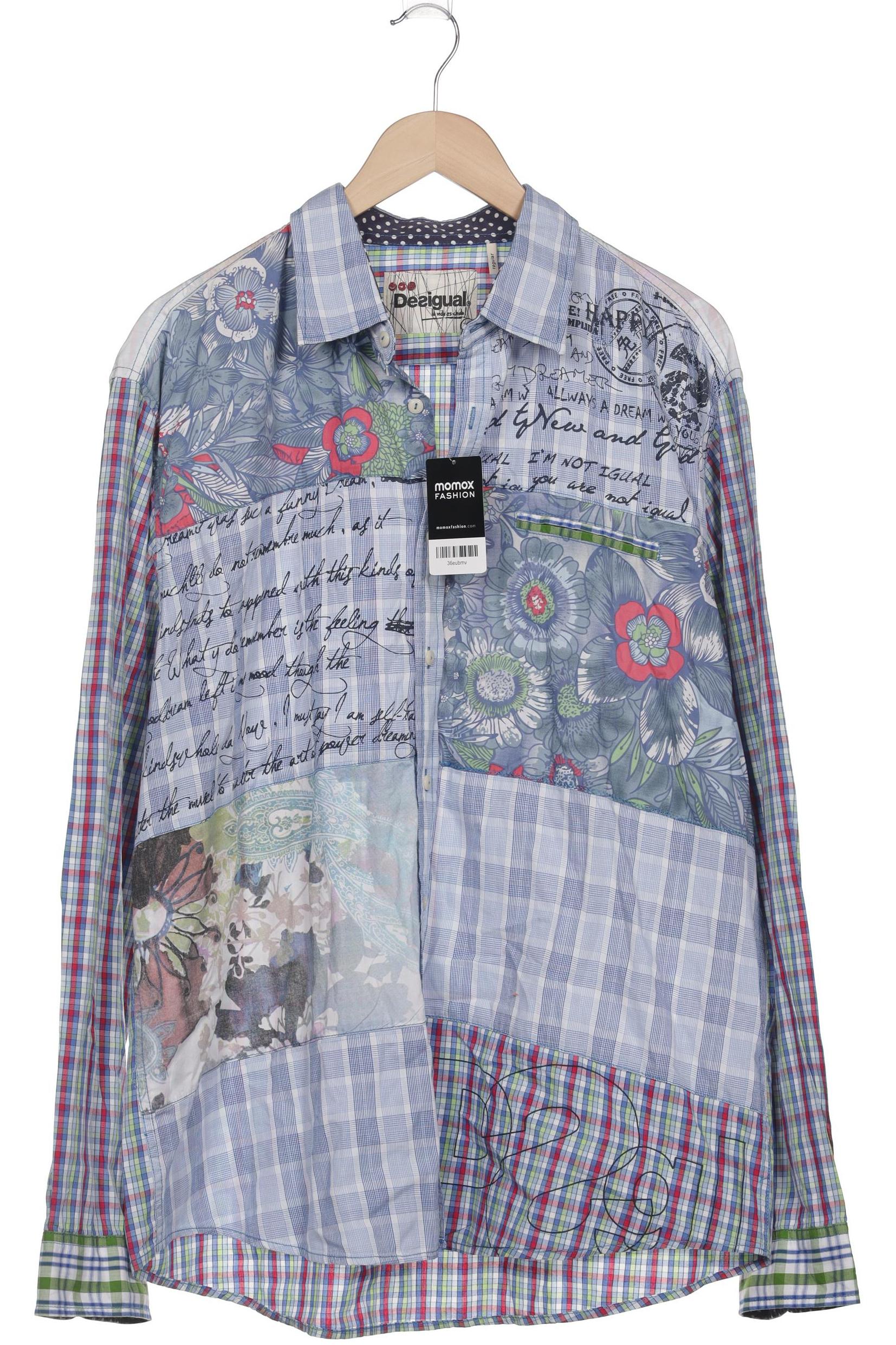 

Desigual Herren Hemd, blau, Gr. 56