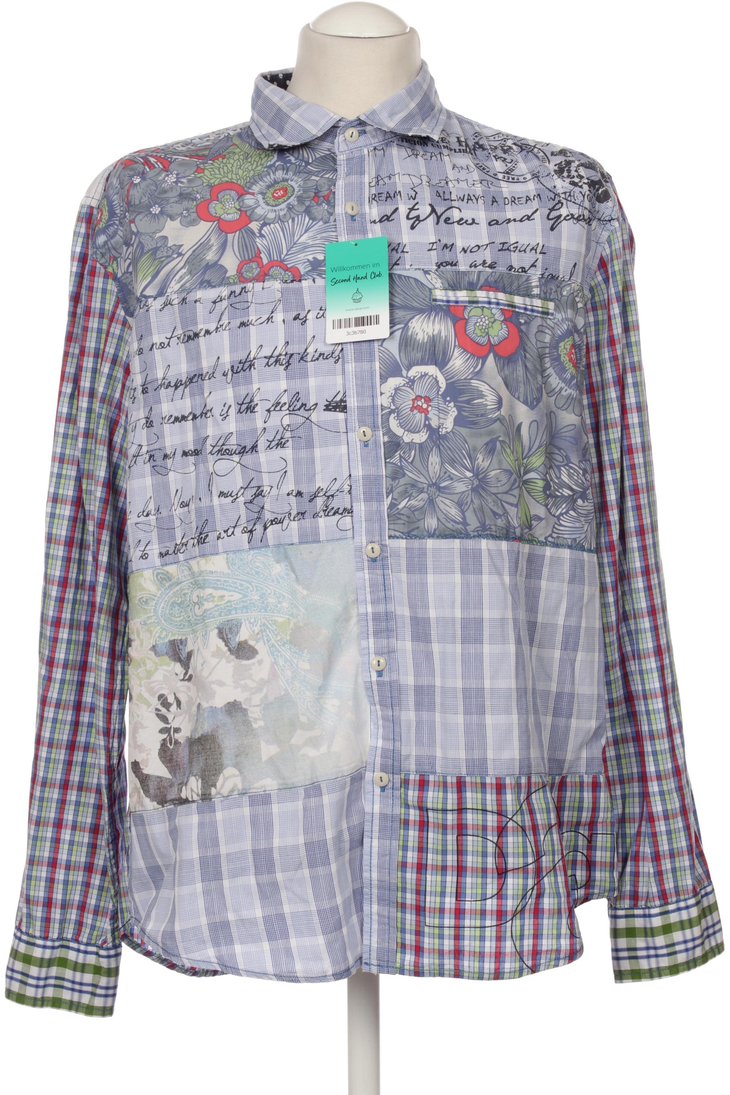 

Desigual Herren Hemd, blau, Gr.
