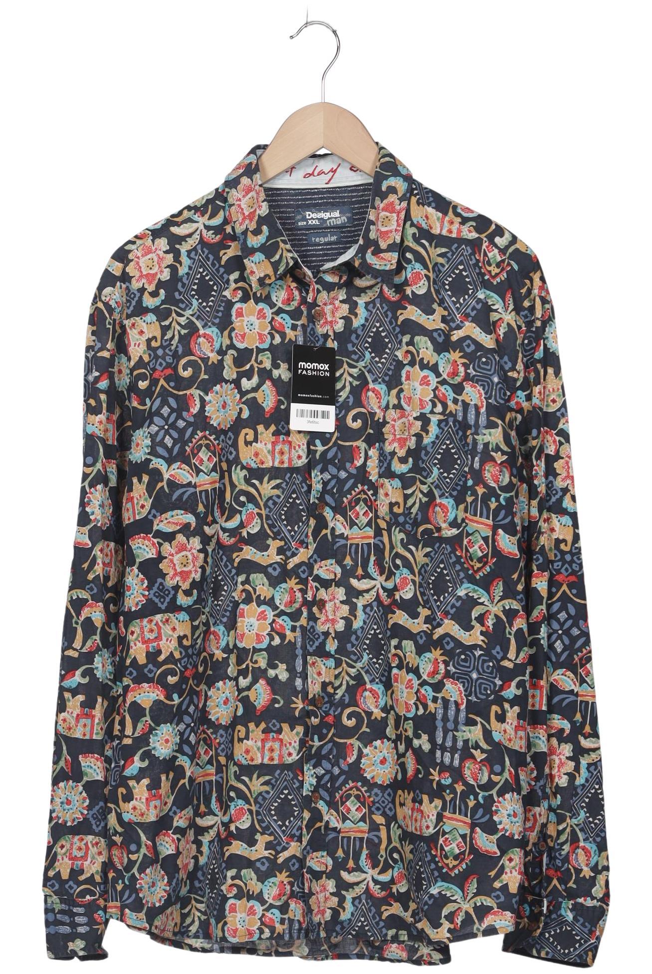 

Desigual Herren Hemd, mehrfarbig, Gr. 56