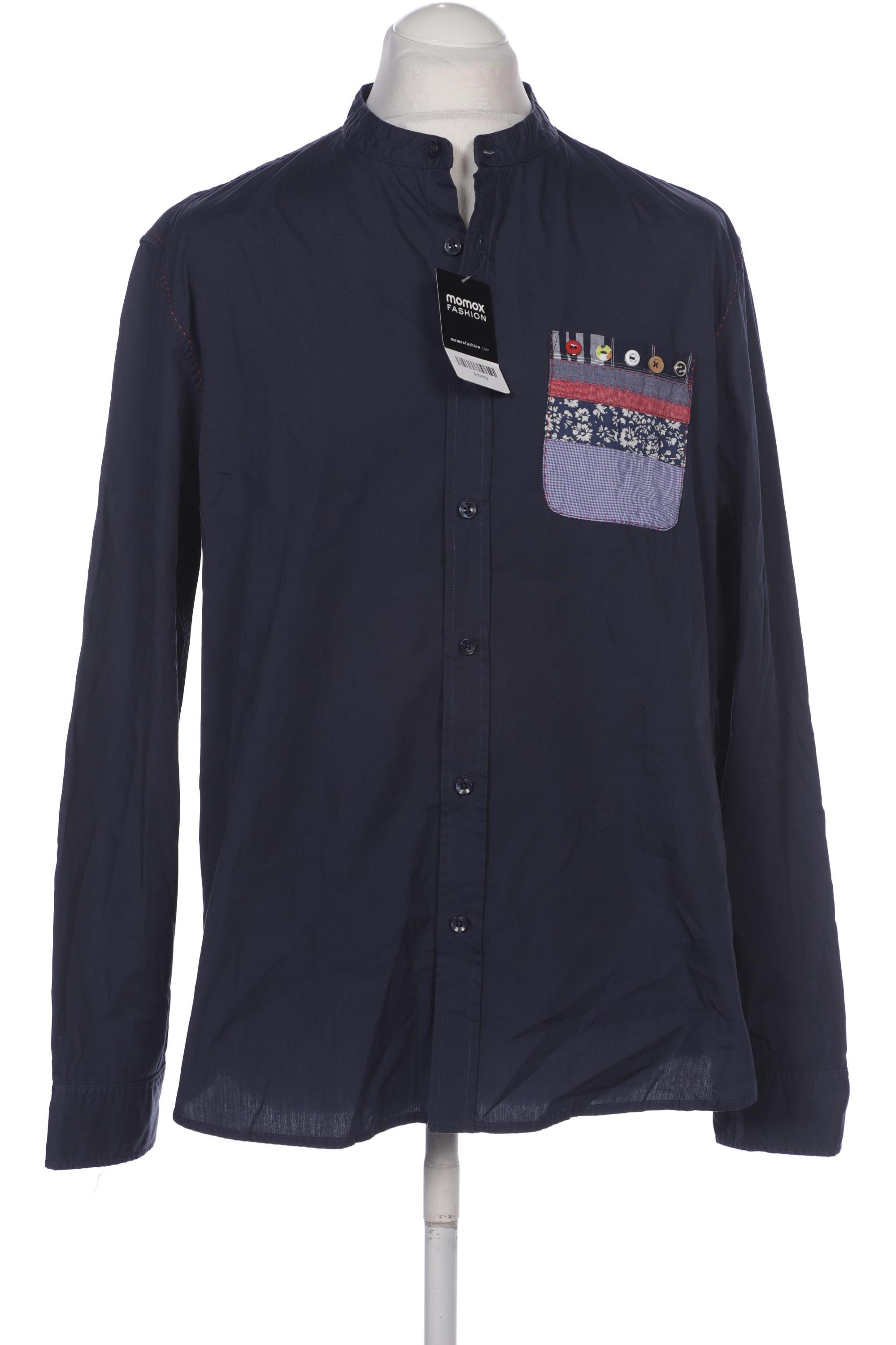 

Desigual Herren Hemd, marineblau, Gr. 54