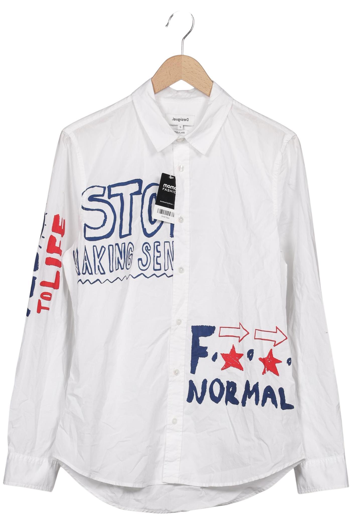 

Desigual Herren Hemd, weiß, Gr. 46