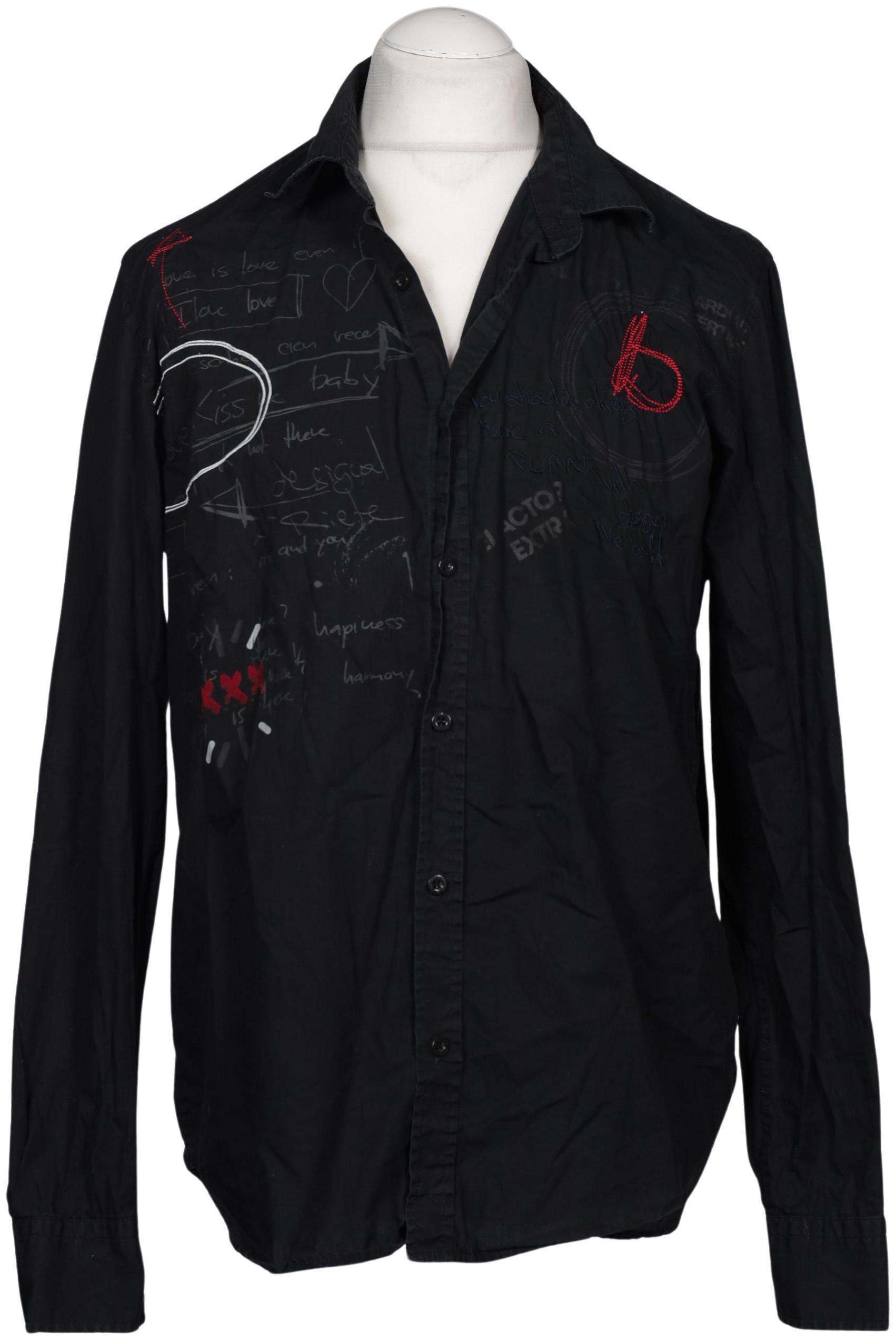 

Desigual Herren Hemd, schwarz, Gr. 54