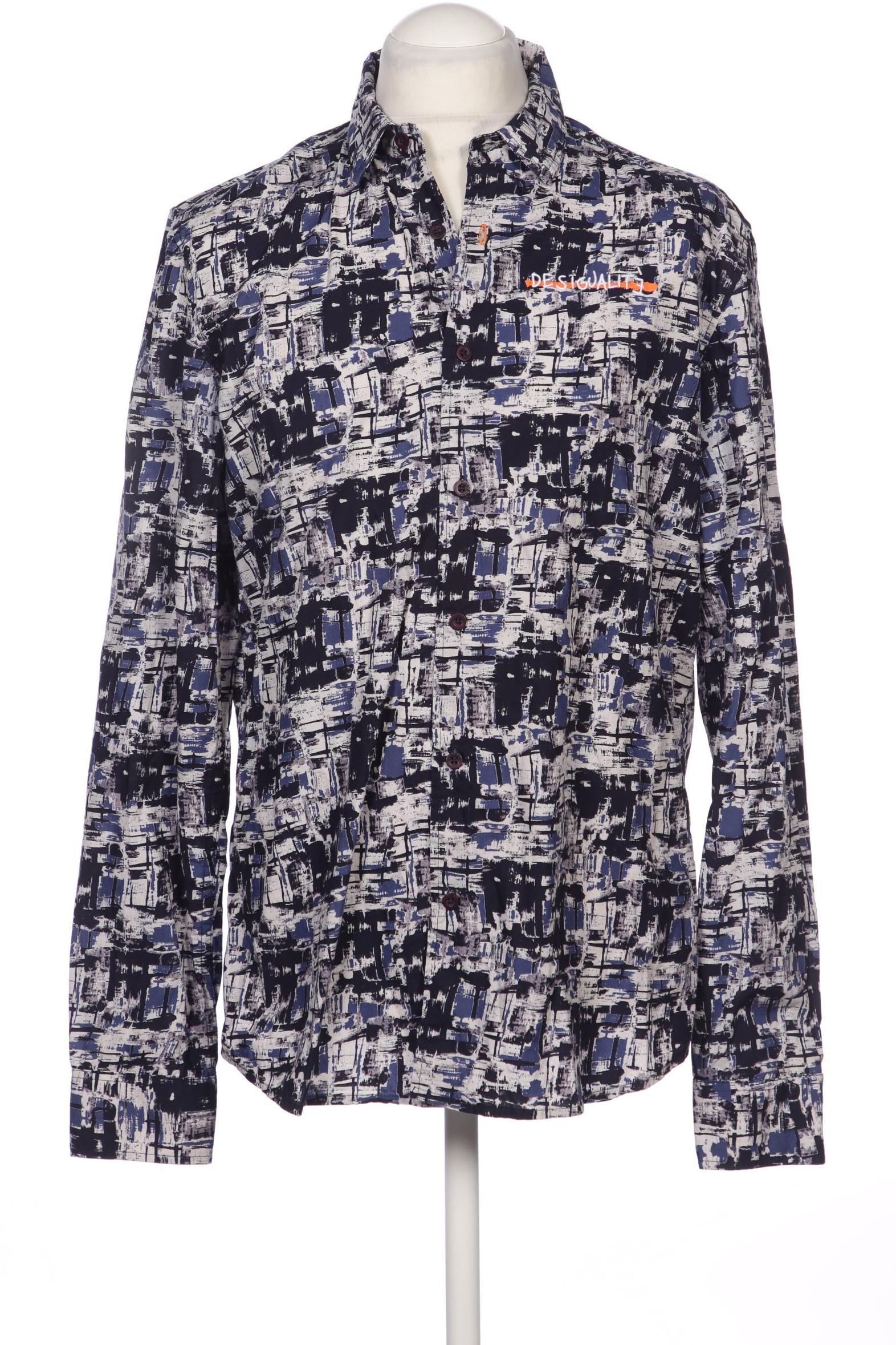 

Desigual Herren Hemd, marineblau