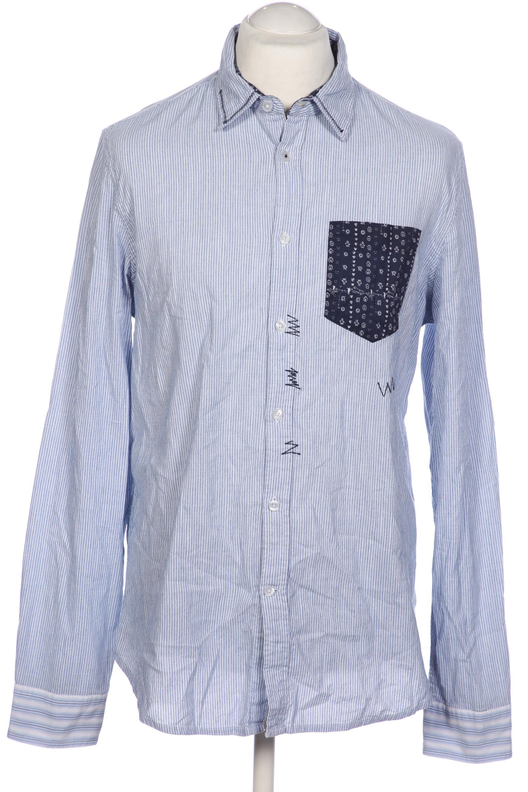 

Desigual Herren Hemd, blau, Gr. 48