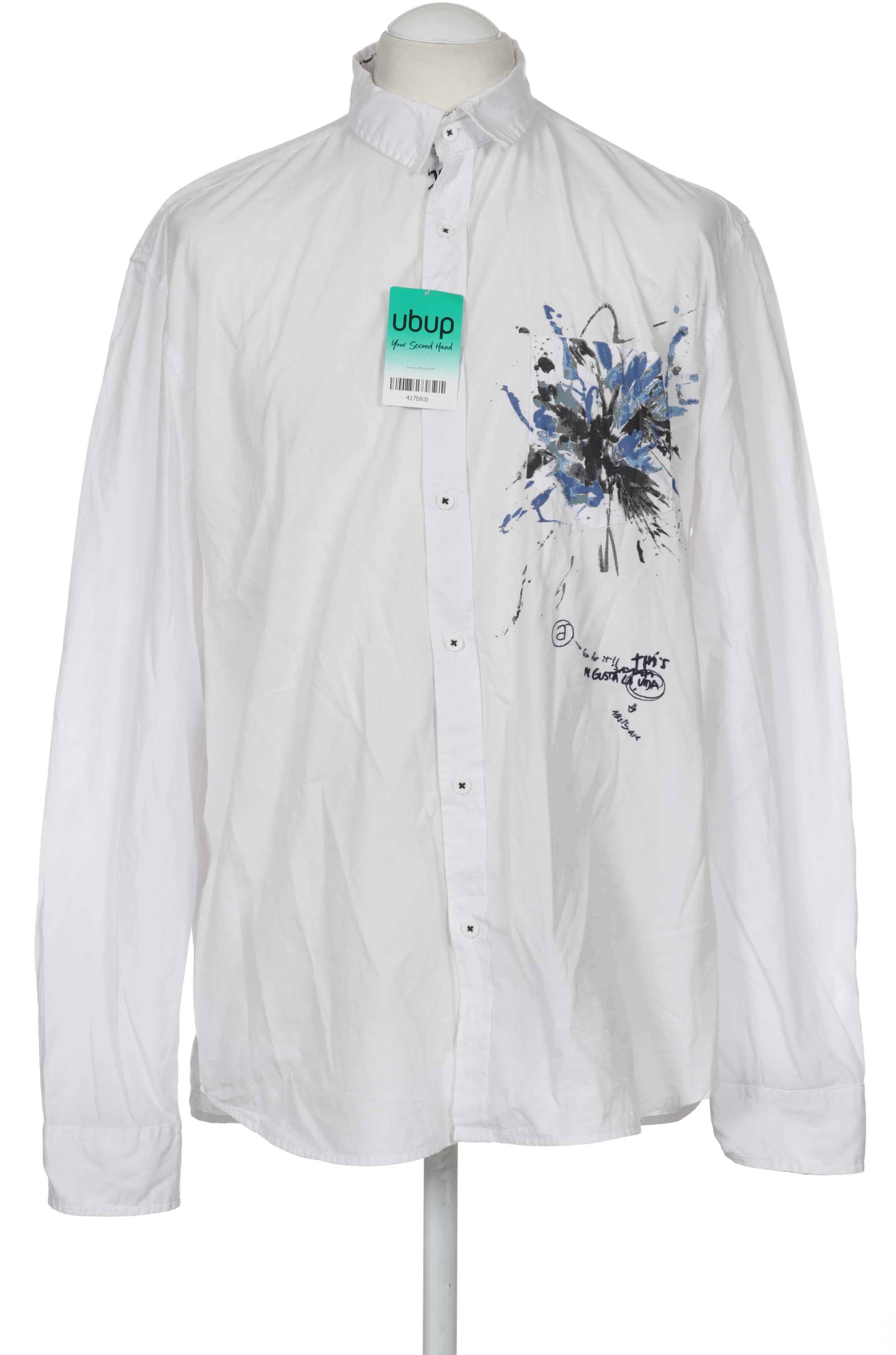 

Desigual Herren Hemd, weiß, Gr.