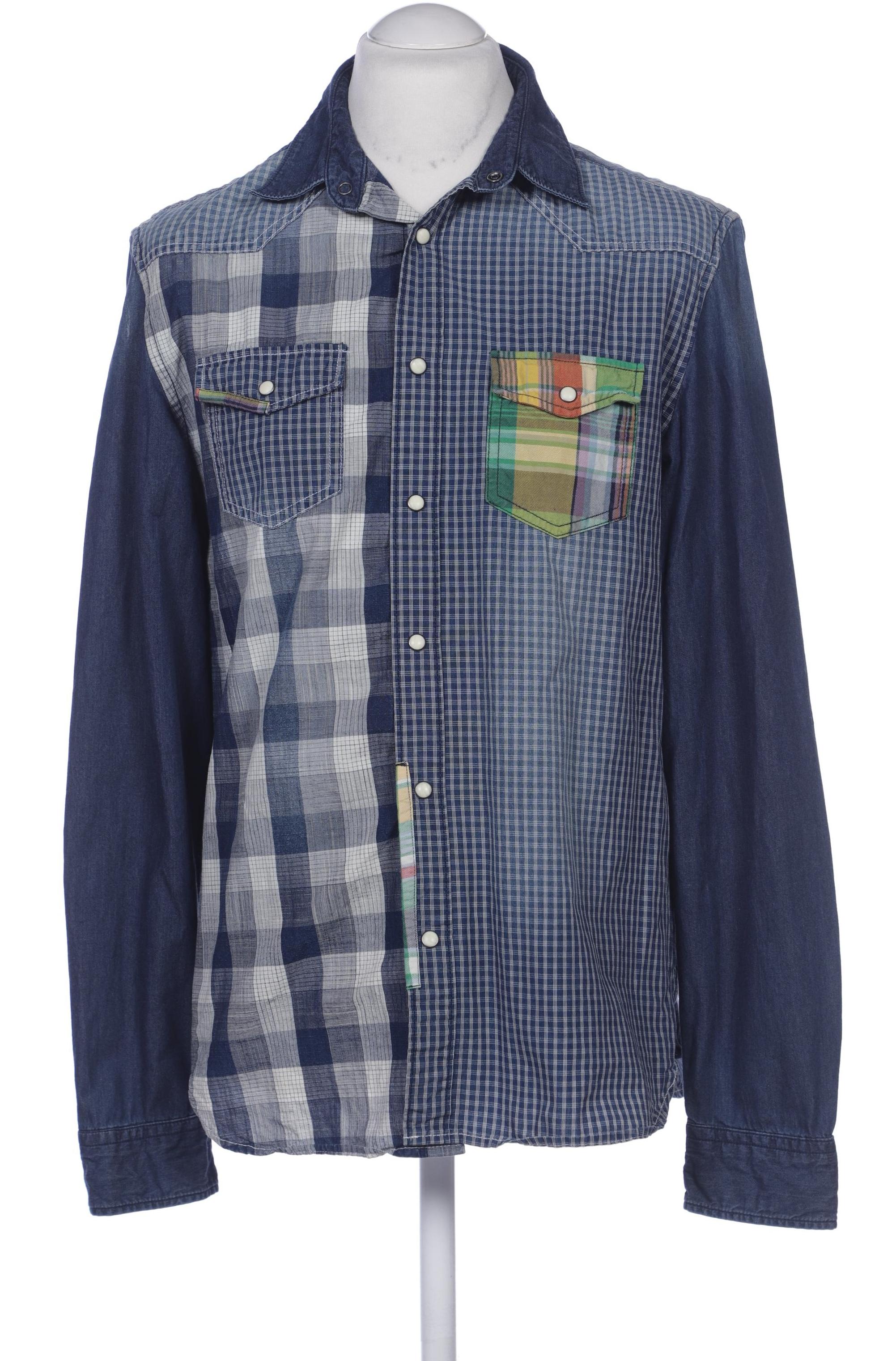 

Desigual Herren Hemd, marineblau, Gr. 52