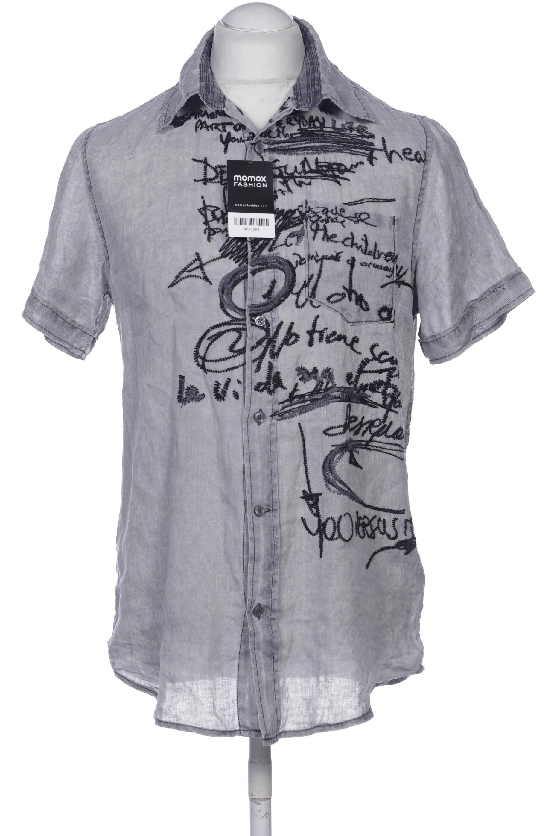 

Desigual Herren Hemd, grau, Gr. 48