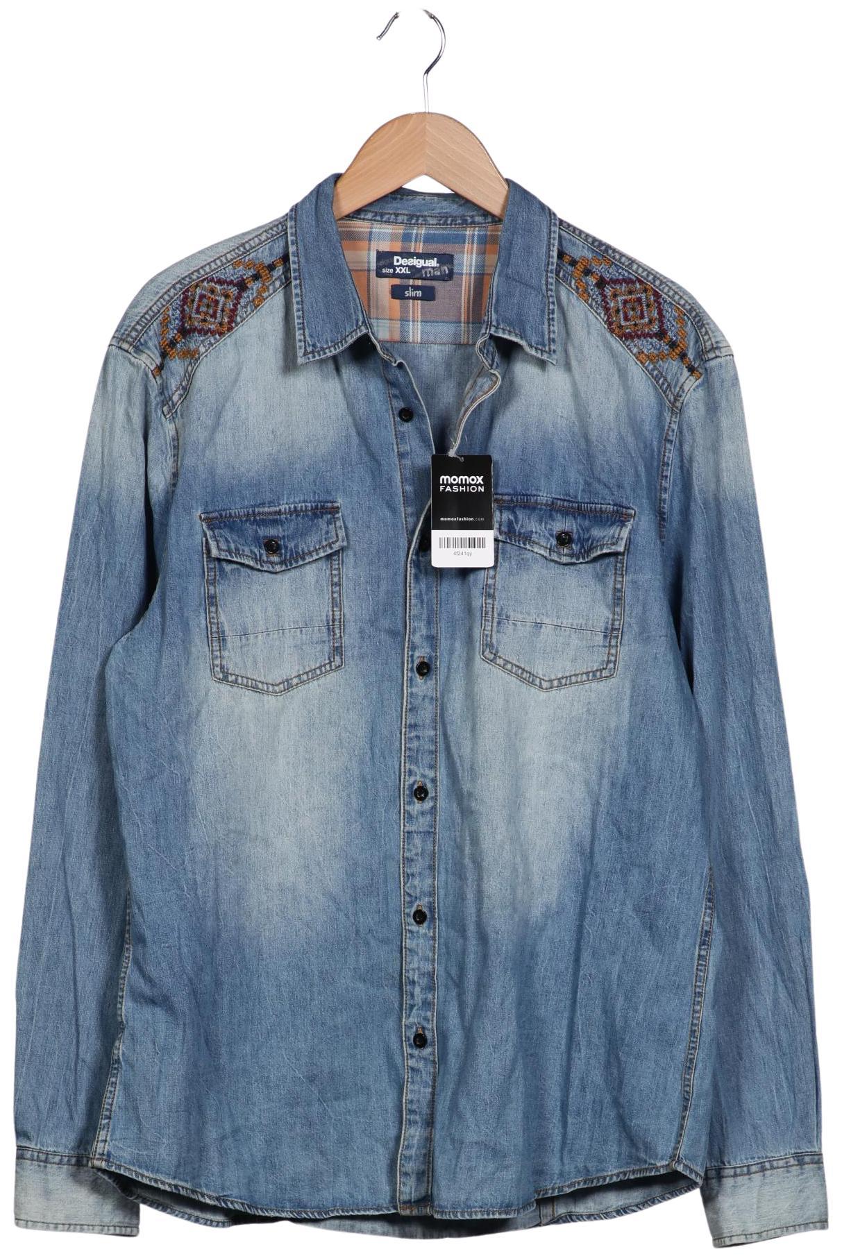 

Desigual Herren Hemd, hellblau, Gr. 56