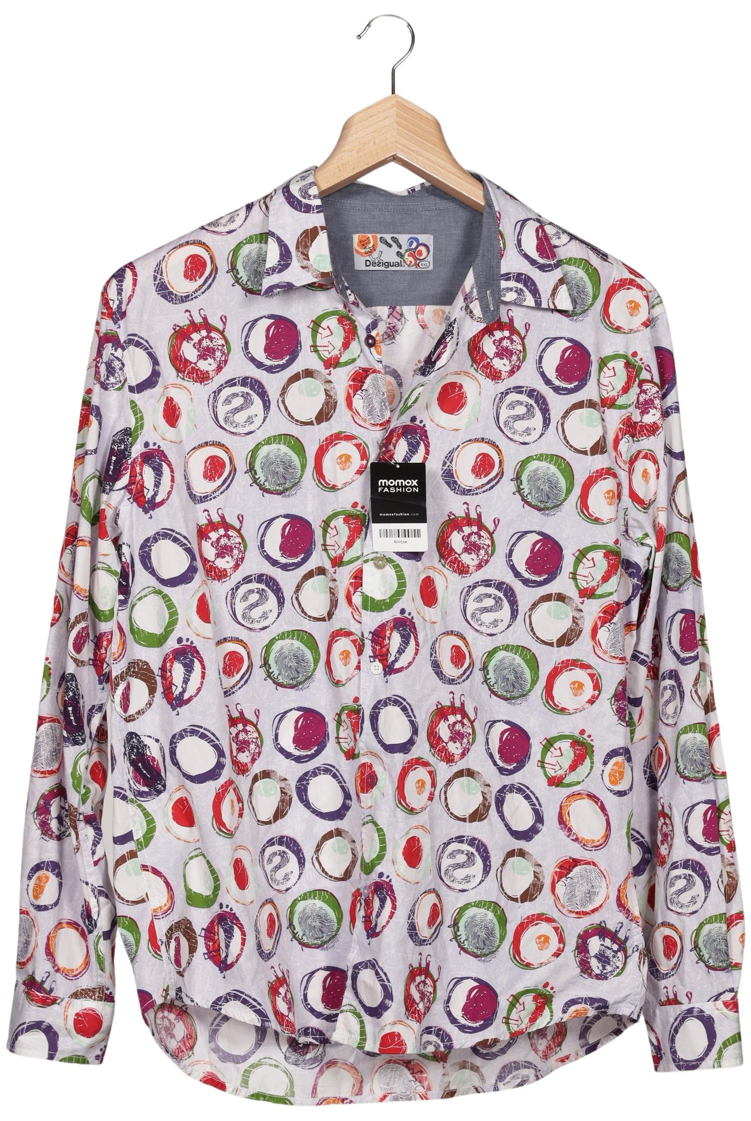 

Desigual Herren Hemd, flieder, Gr. 56