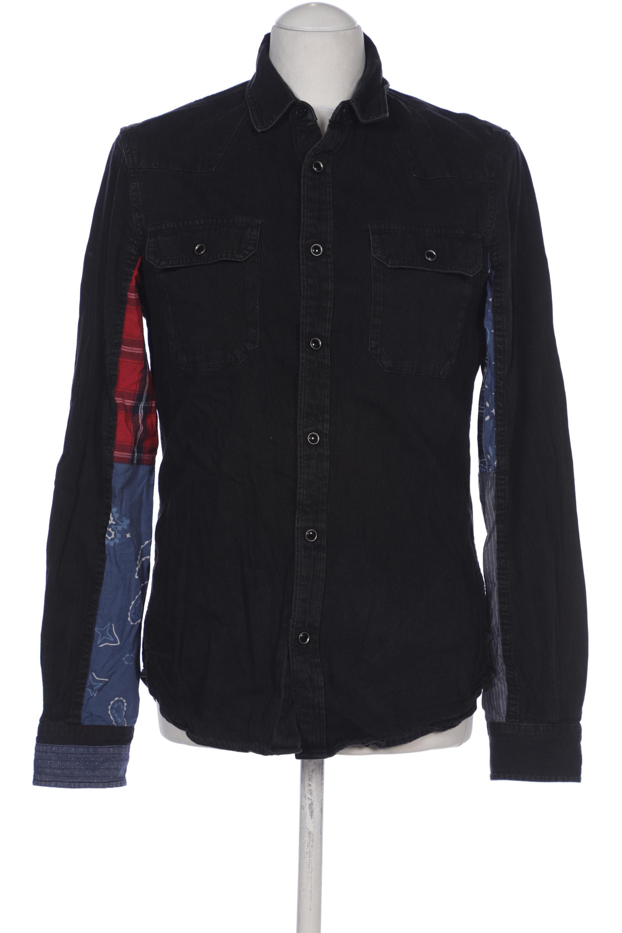 

Desigual Herren Hemd, schwarz, Gr. 46