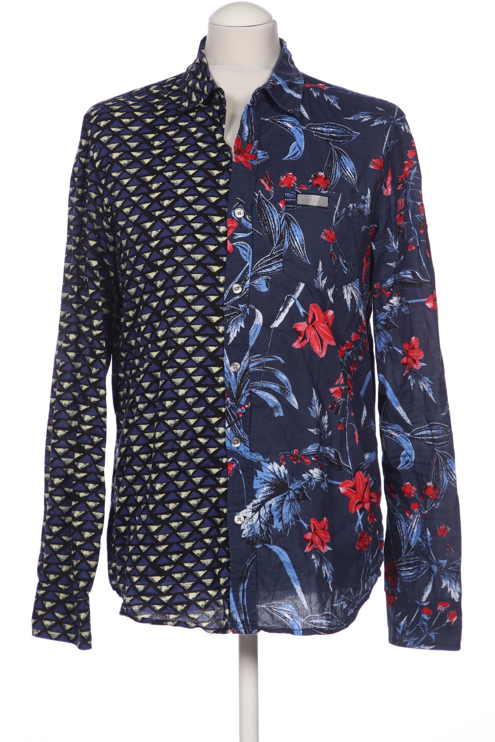 

Desigual Herren Hemd, marineblau