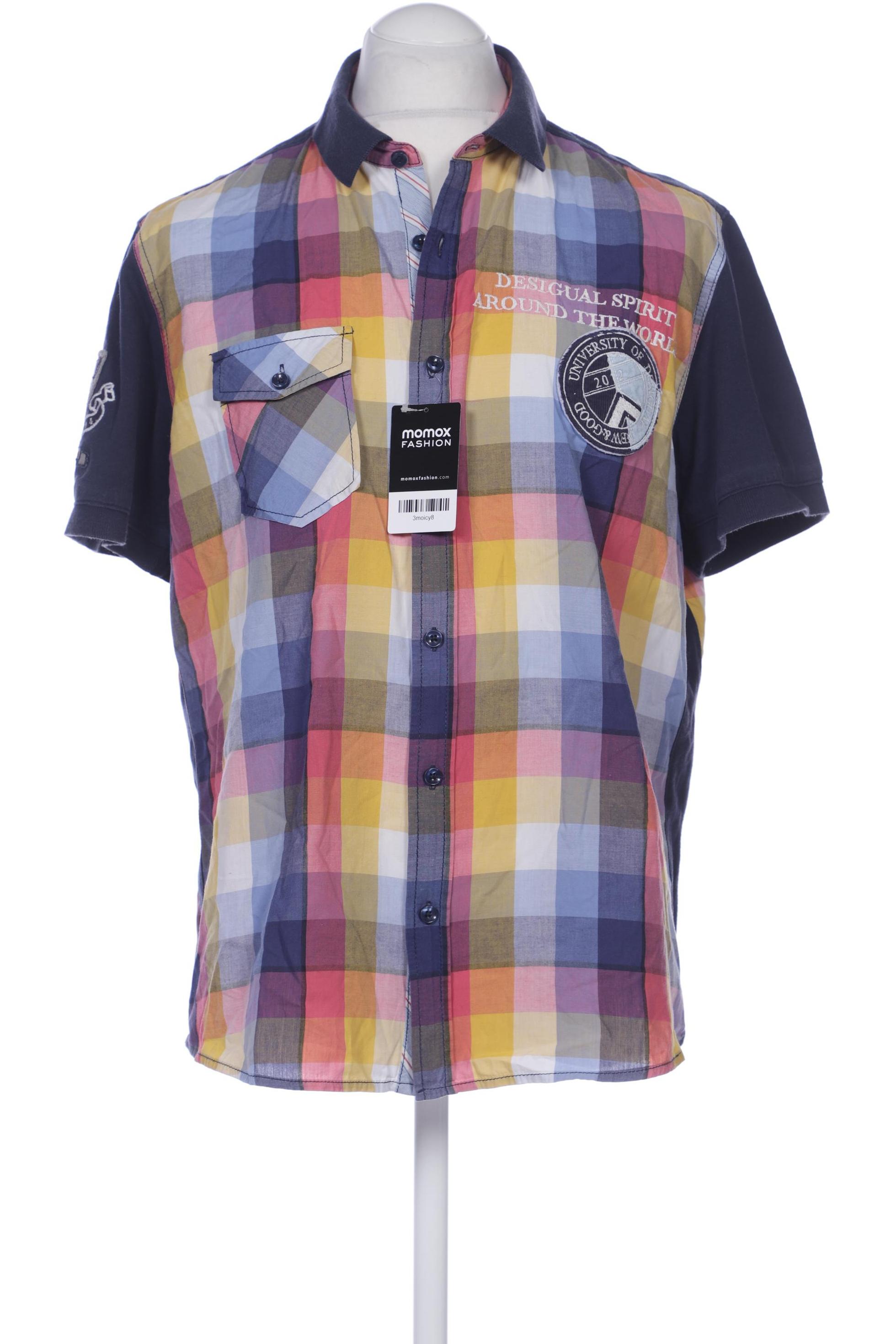 

Desigual Herren Hemd, mehrfarbig, Gr. 52