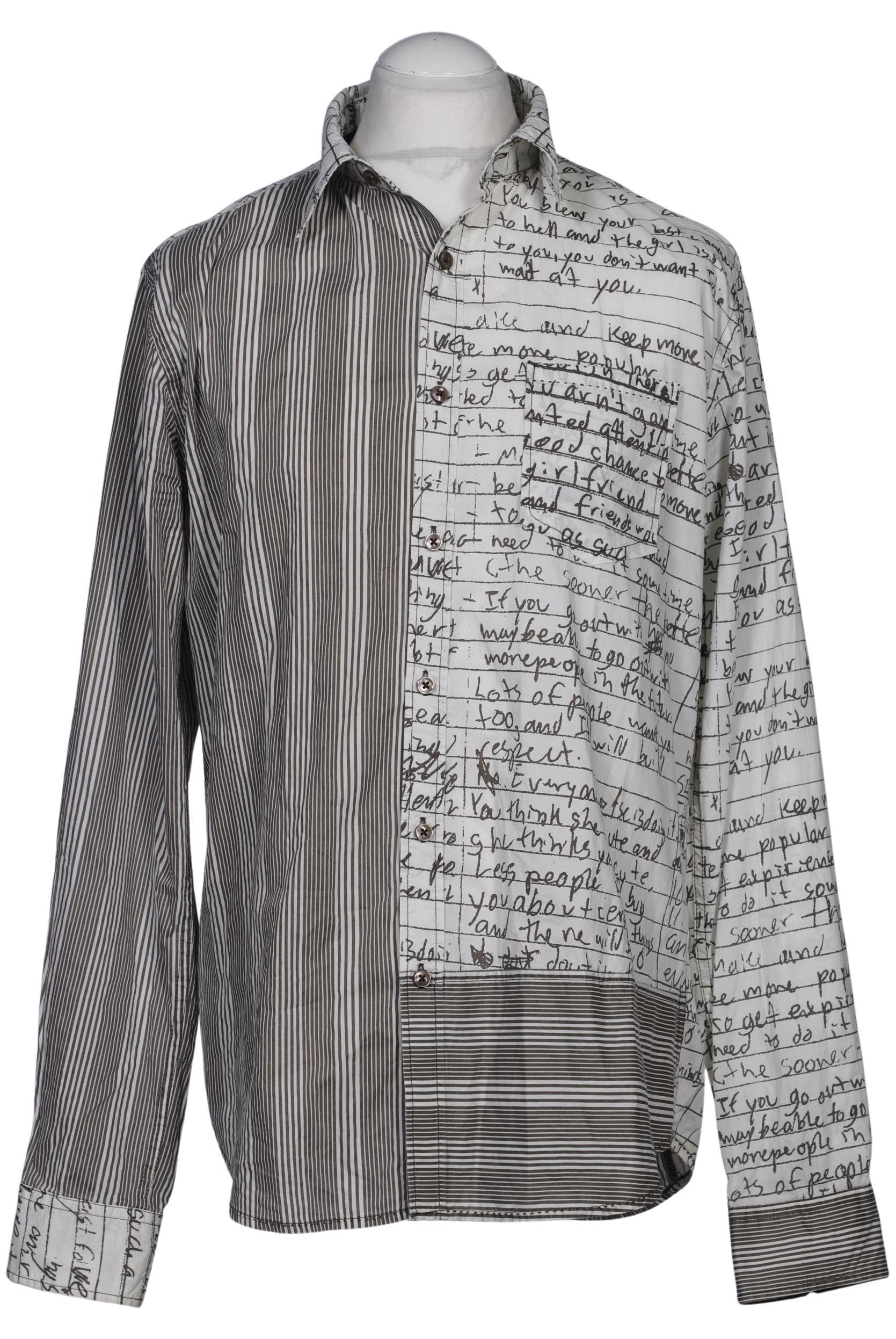 

Desigual Herren Hemd, grau, Gr. 52