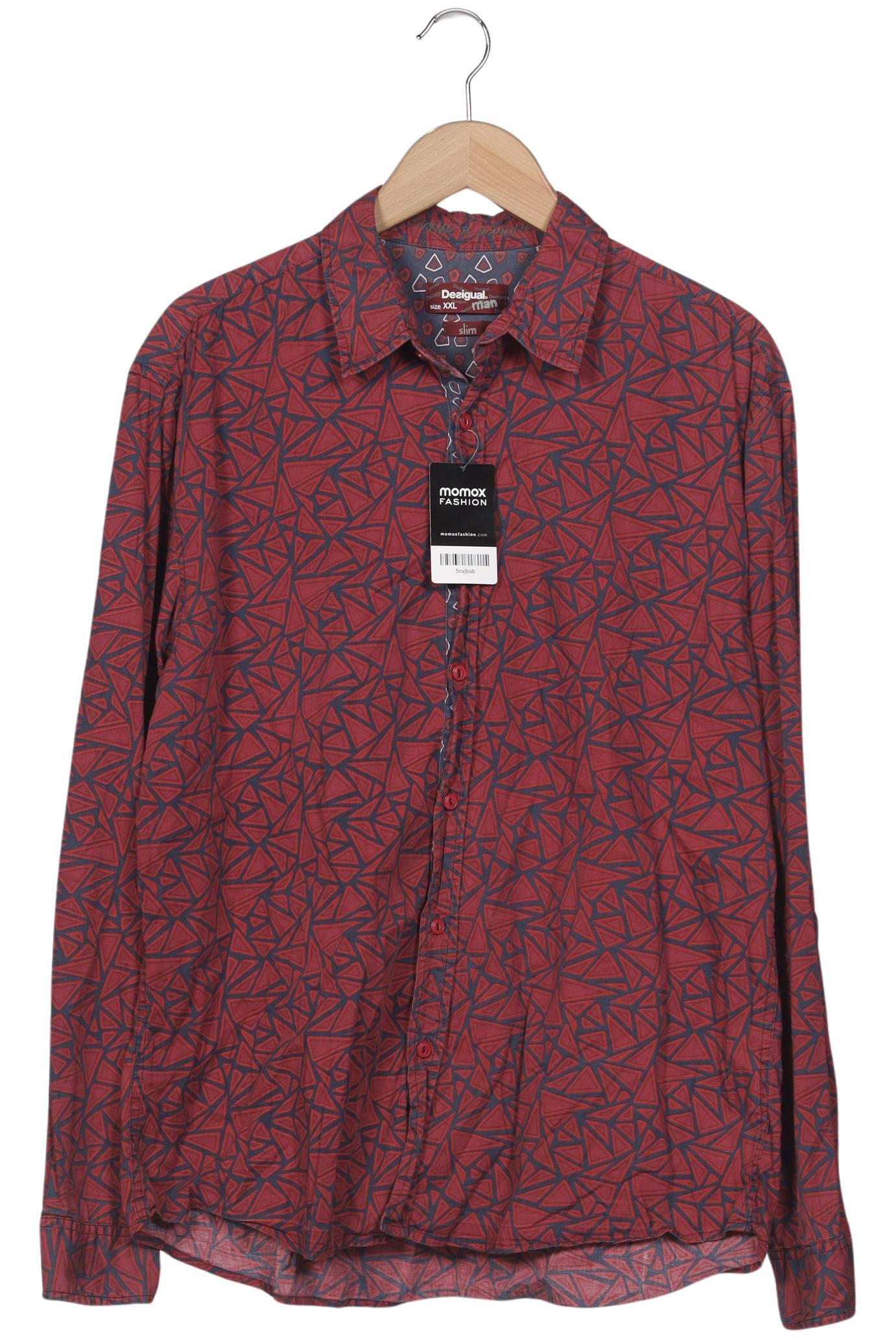 

Desigual Herren Hemd, rot, Gr. 56
