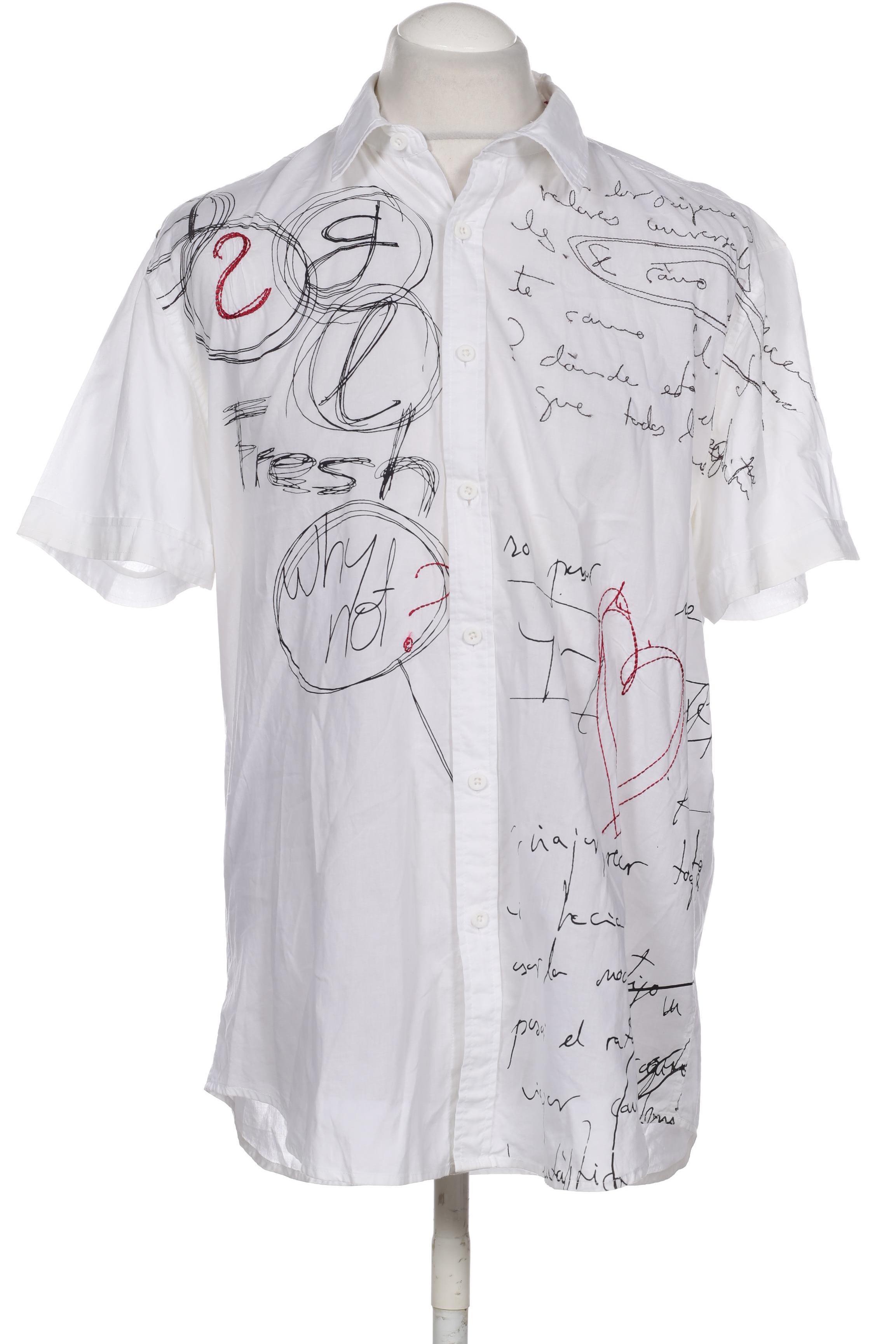 

Desigual Herren Hemd, weiß, Gr.