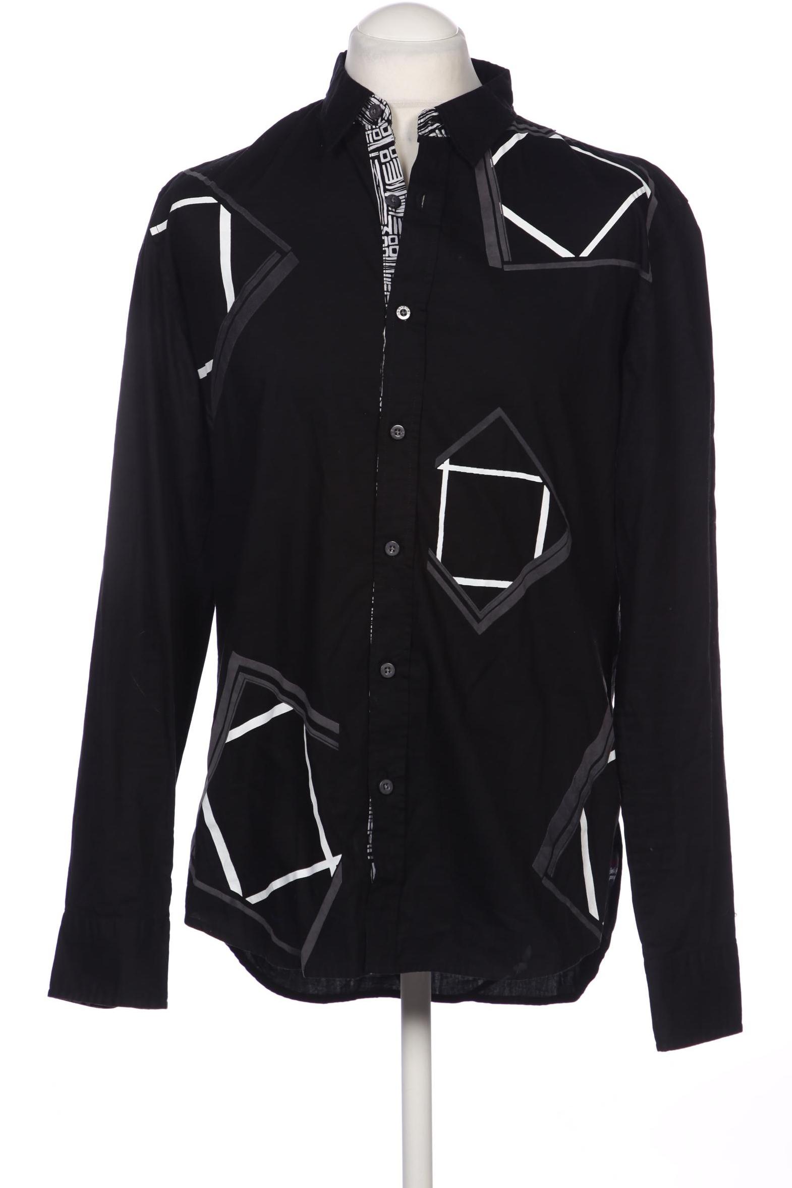 

Desigual Herren Hemd, schwarz, Gr. 52